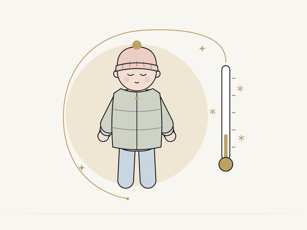 Quanti strati? Come vestire il neonato in inverno, dalla casa al passeggino - Noi da piccoli
