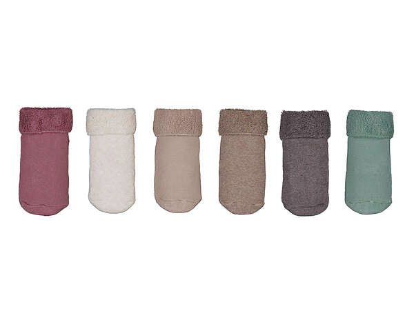 SET CALZINI COTONE CALDO MULTICOLOR