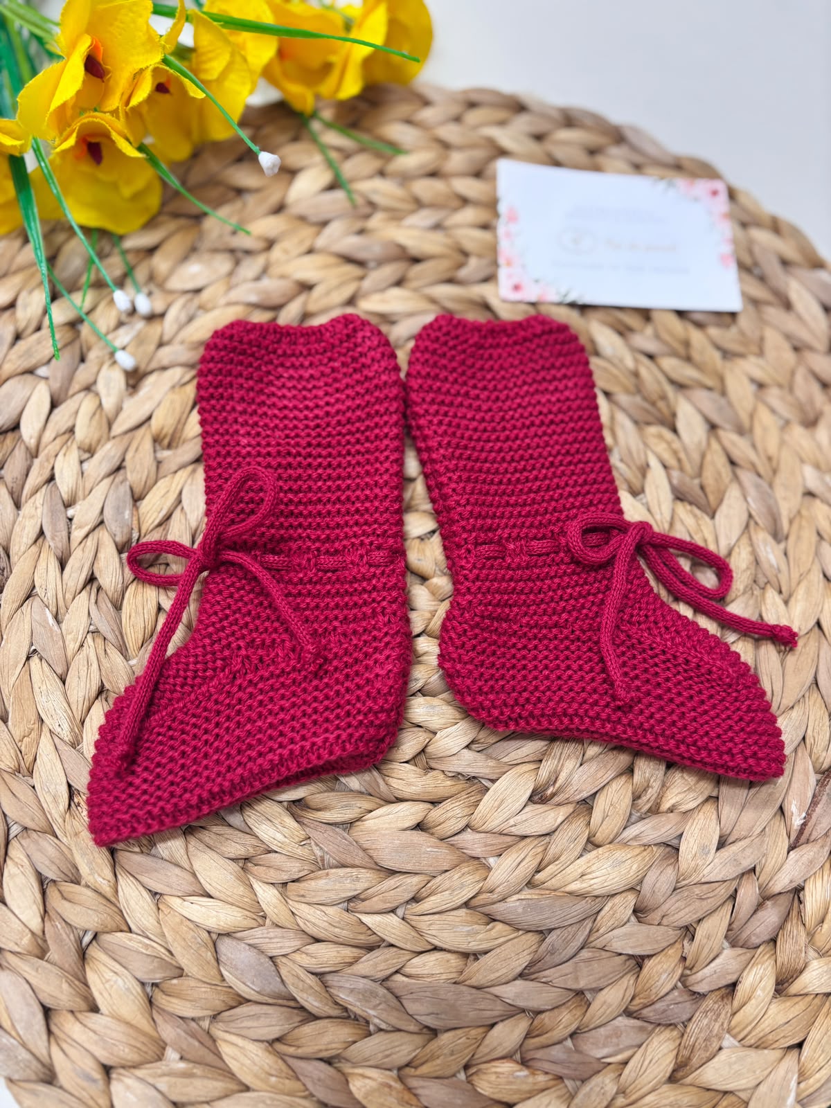 CALZINI caldo cotone ROSSO