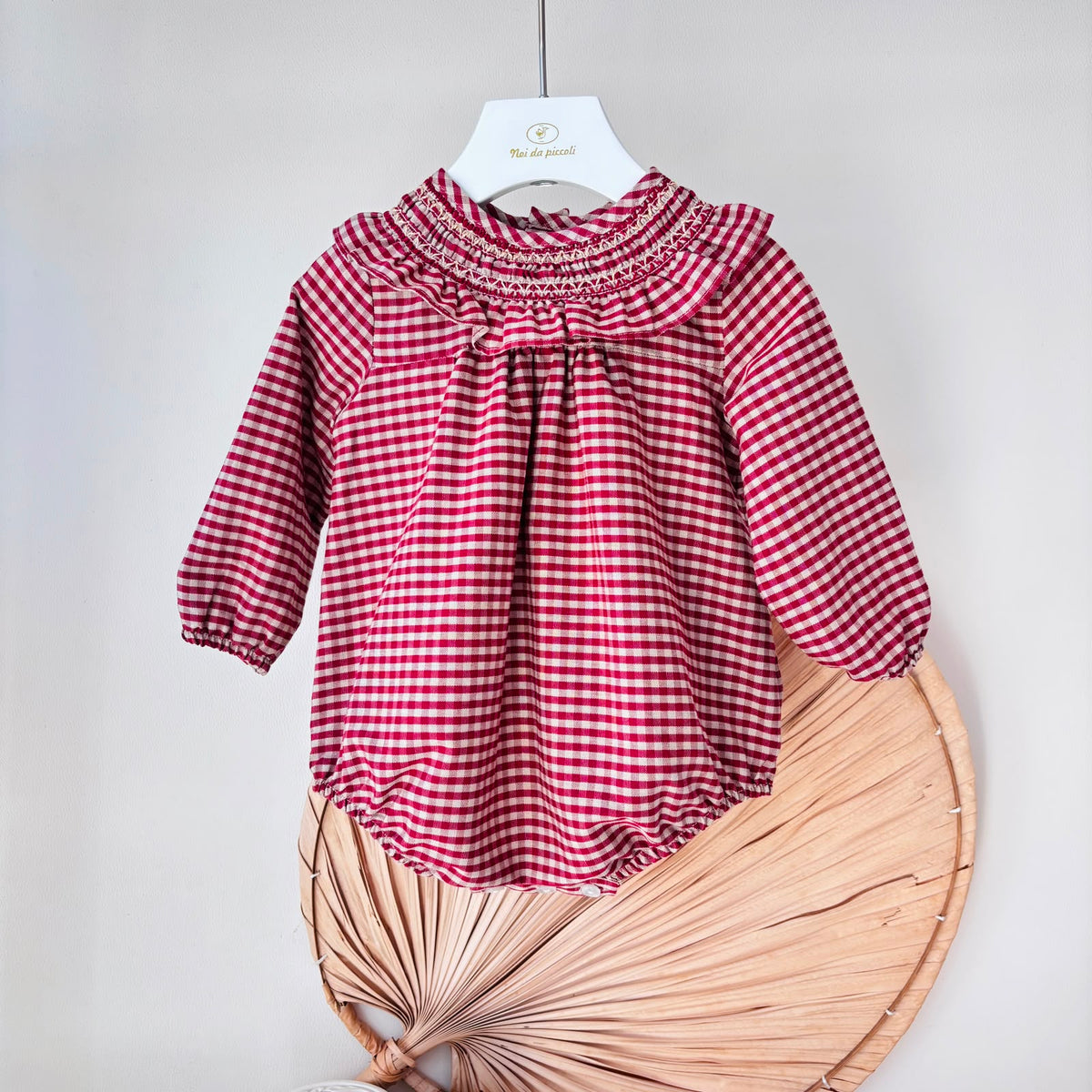 PAGLIACCETTO IN COTONE CALDO ROSSO