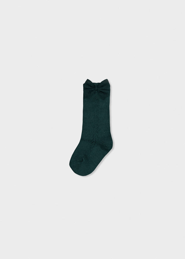 CALZINI IN COTONE CALDO VERDE