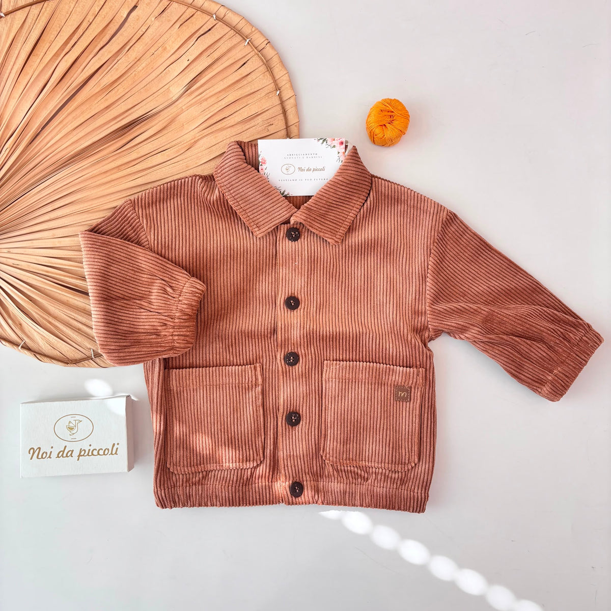 CAMICIA IN COTONE CALDO RUGGINE