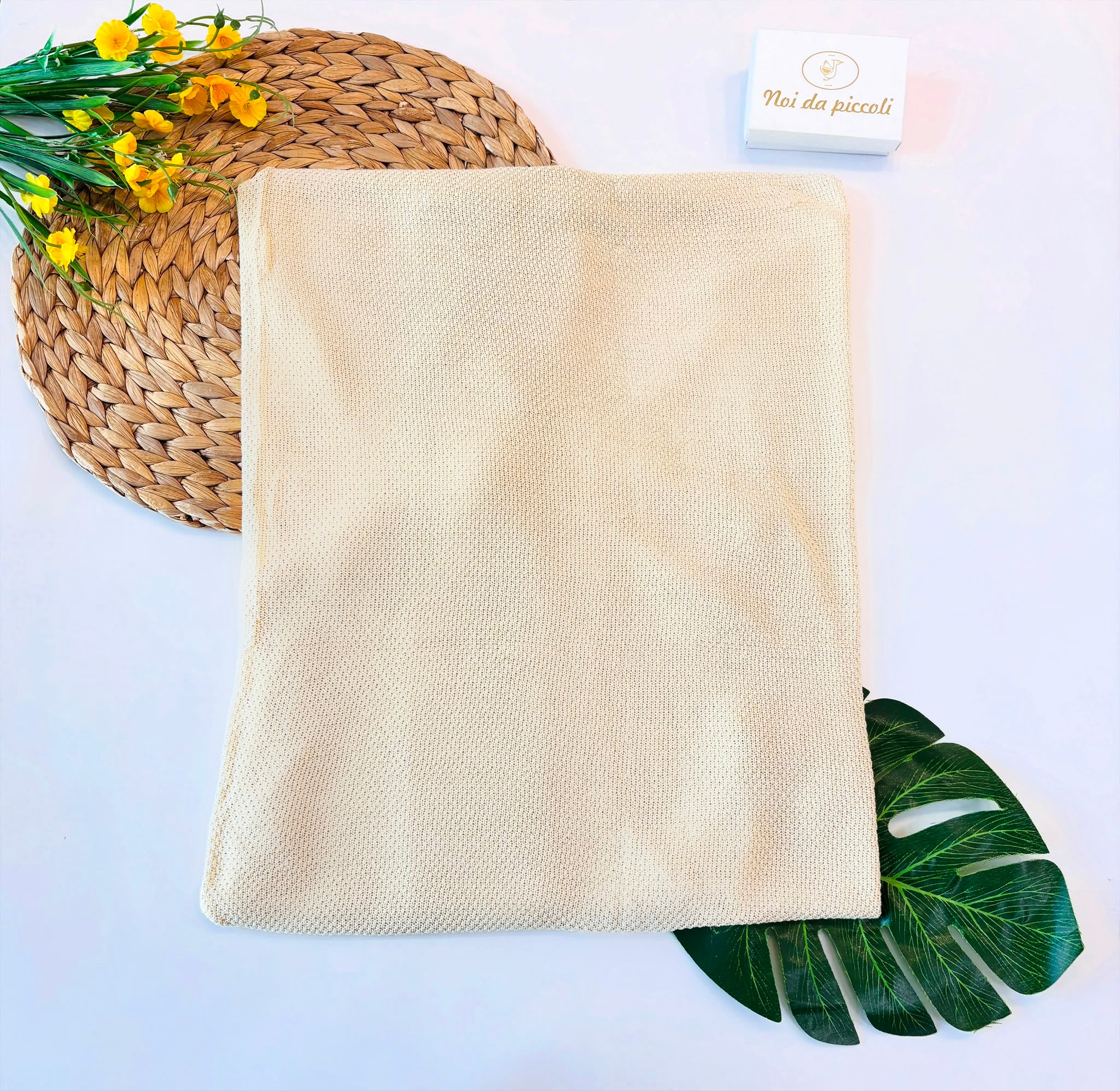 COPERTA 100% BAMBOO BEIGE
