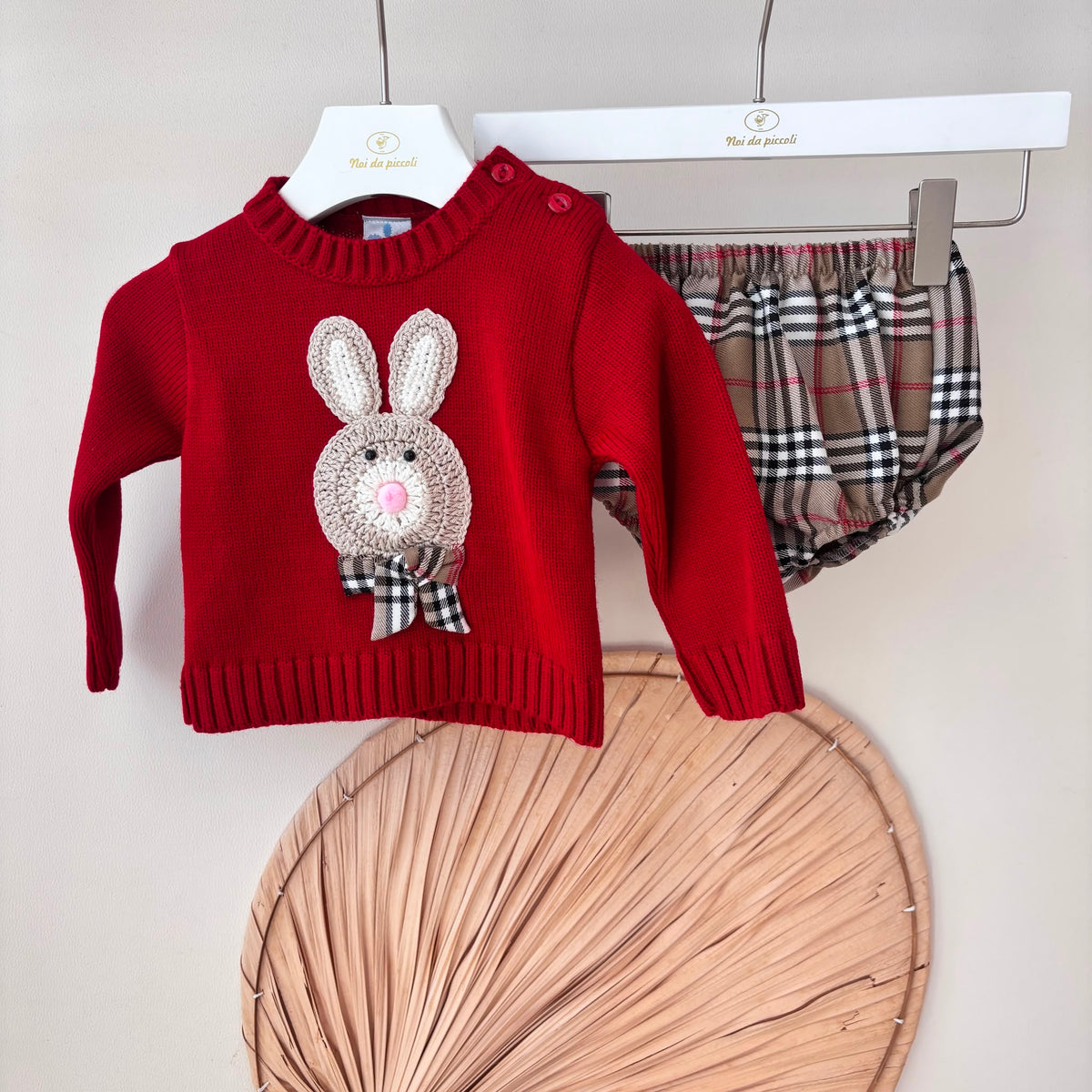COMPLETO Dolce Coniglietto ROSSO