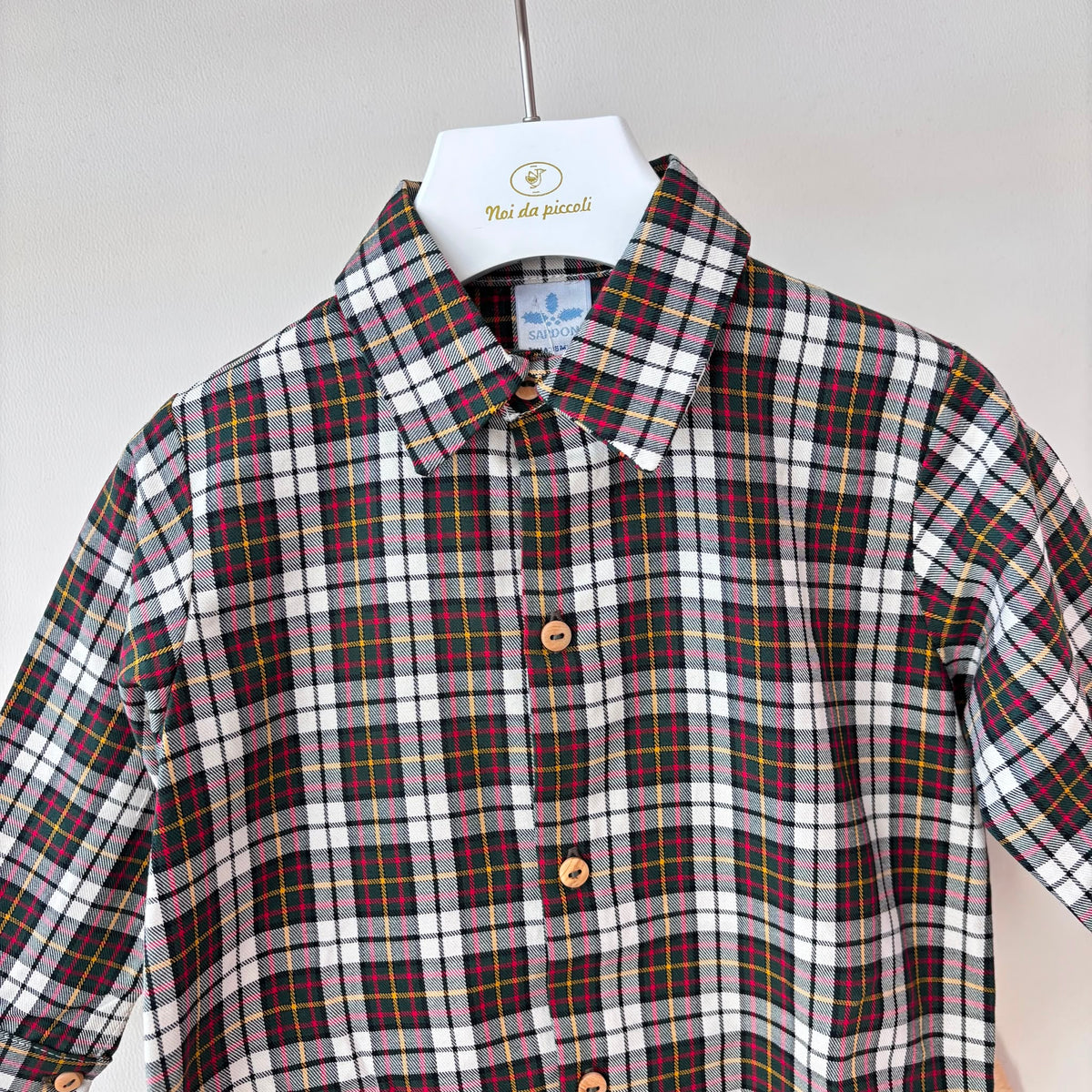 CAMICIA a Quadri Scozzesi VERDE