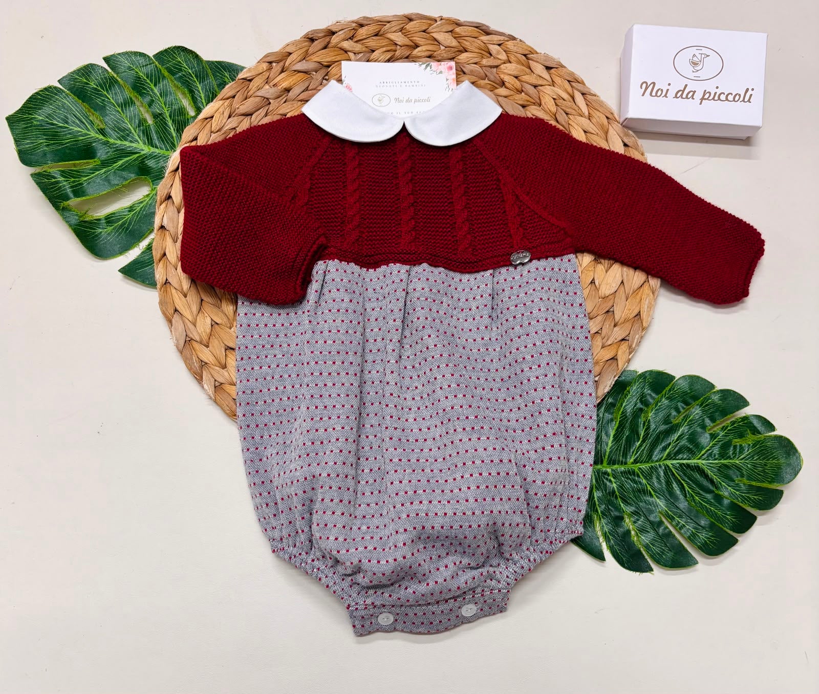 PAGLIACCETTO FILATO CALDO BORDEAUX
