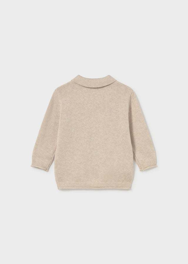 MAGLIA BEIGE IN FILATO CALDO