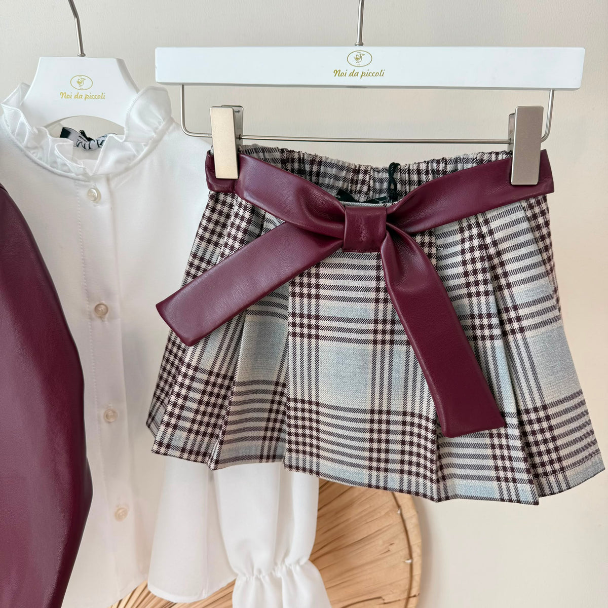 COMPLETO 3 Pezzi Glamour BORDEAUX