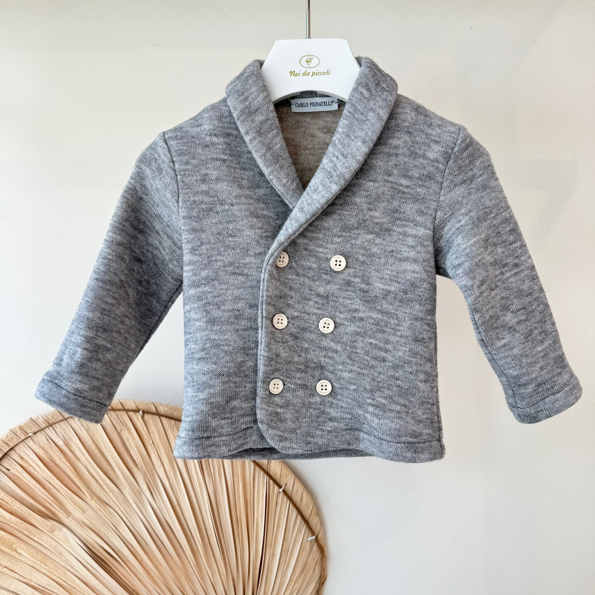 GOLFINO COTONE CALDO Grigio