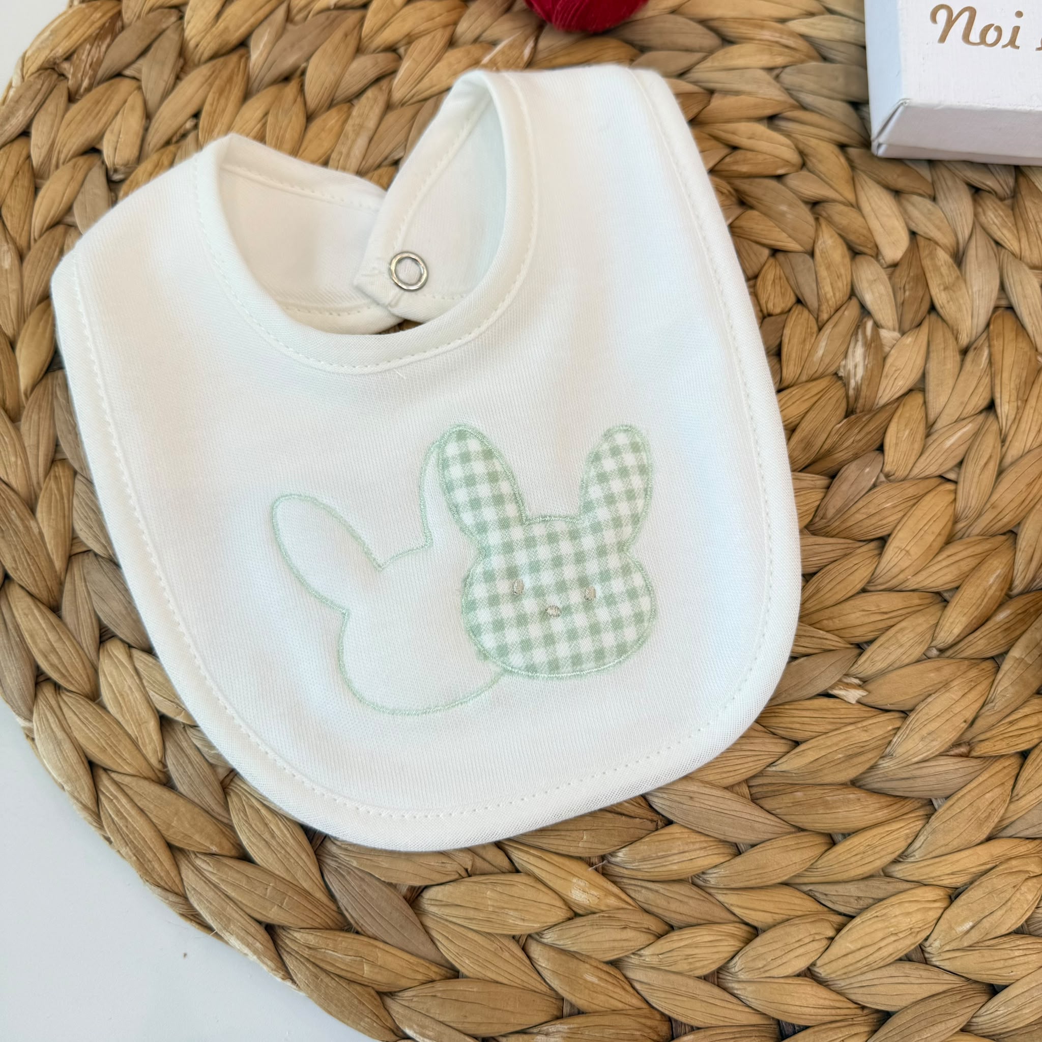 BAVETTA IN COTONE CALDO VERDE