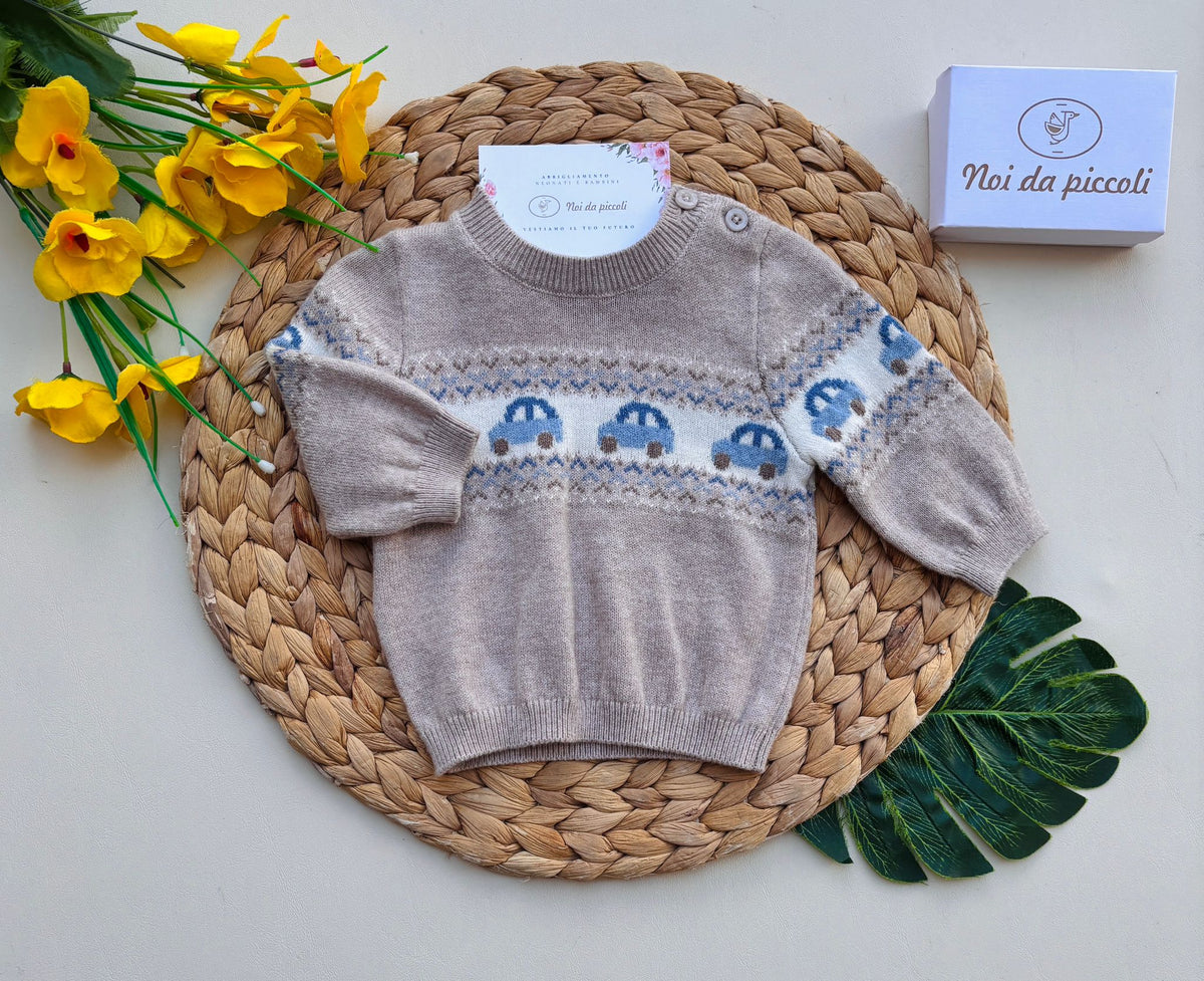 Maglione Filato Caldo Beige Mayoral - dettaglio 2