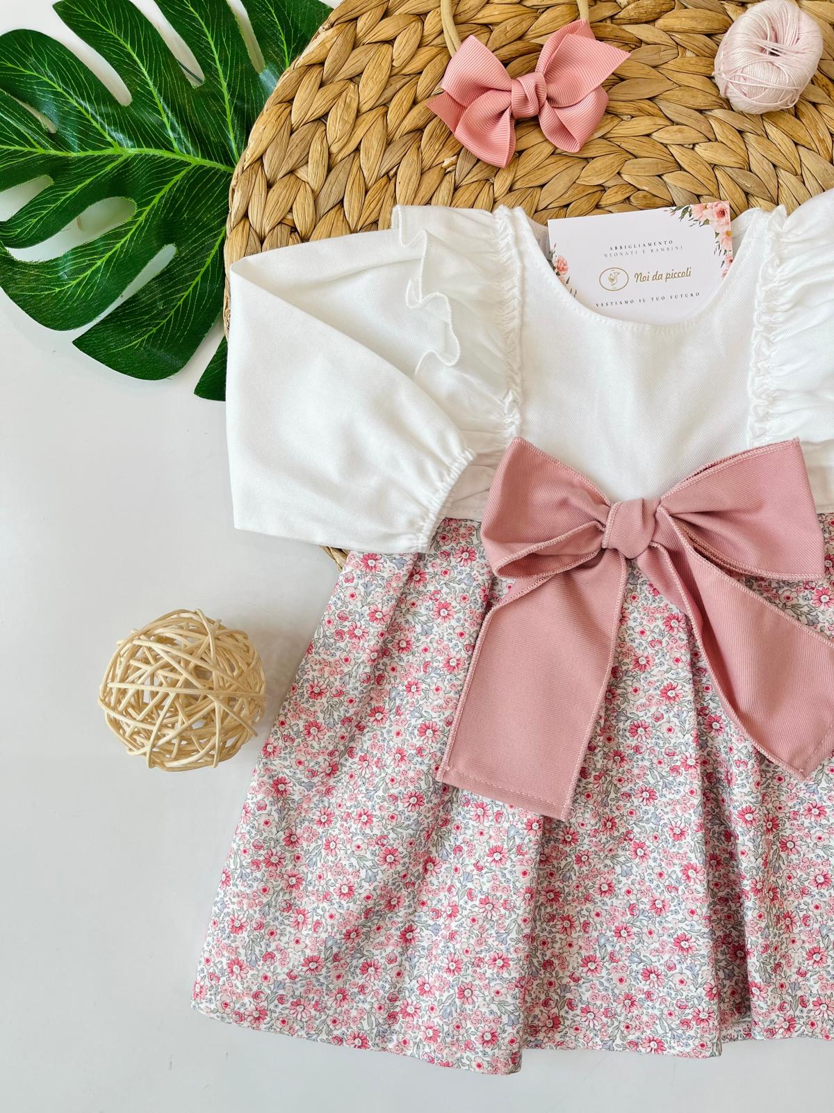 ROBE EN COTON ROSE CHAUD DAISY