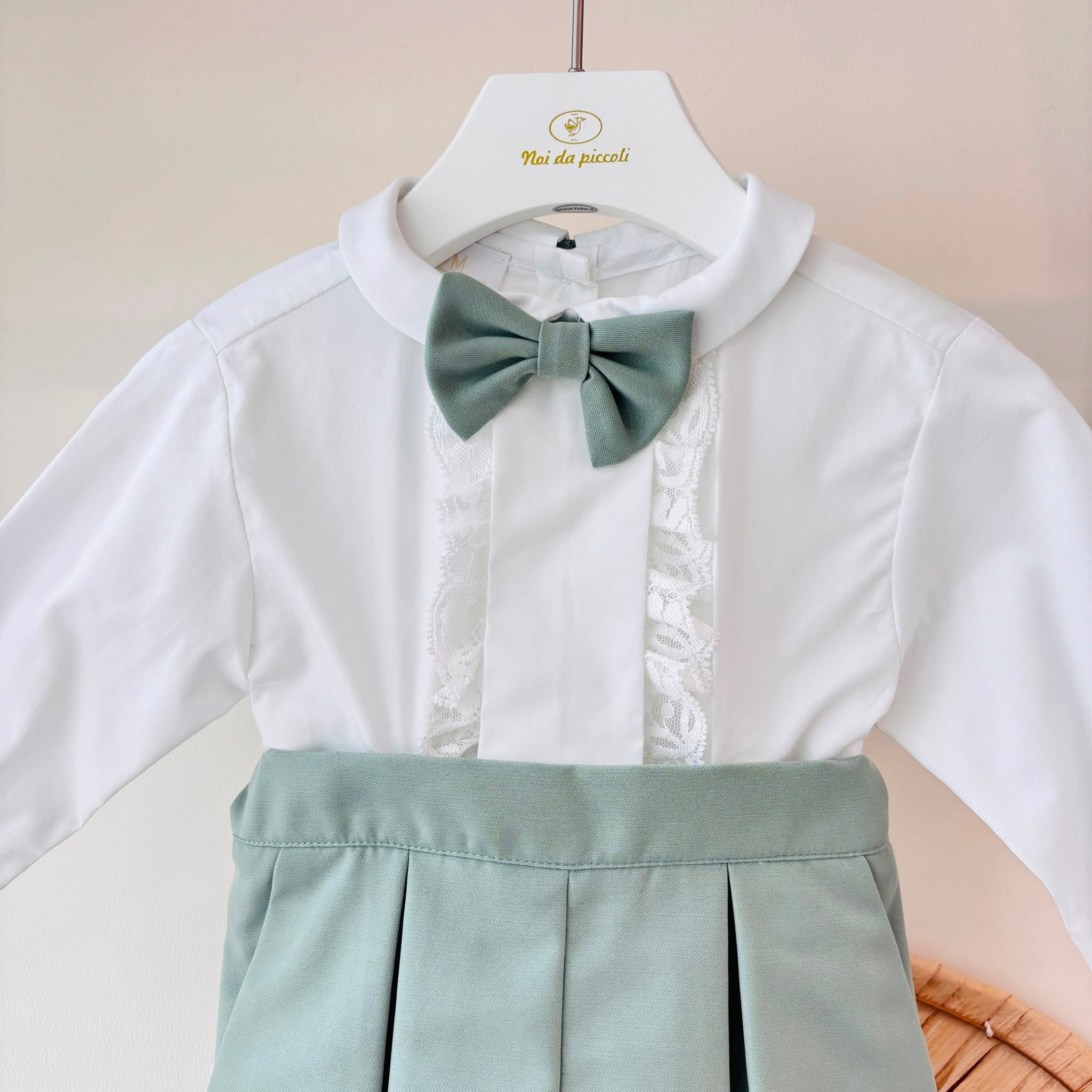 COMPLETO CERIMONIALE PICCOLO LORD VERDE