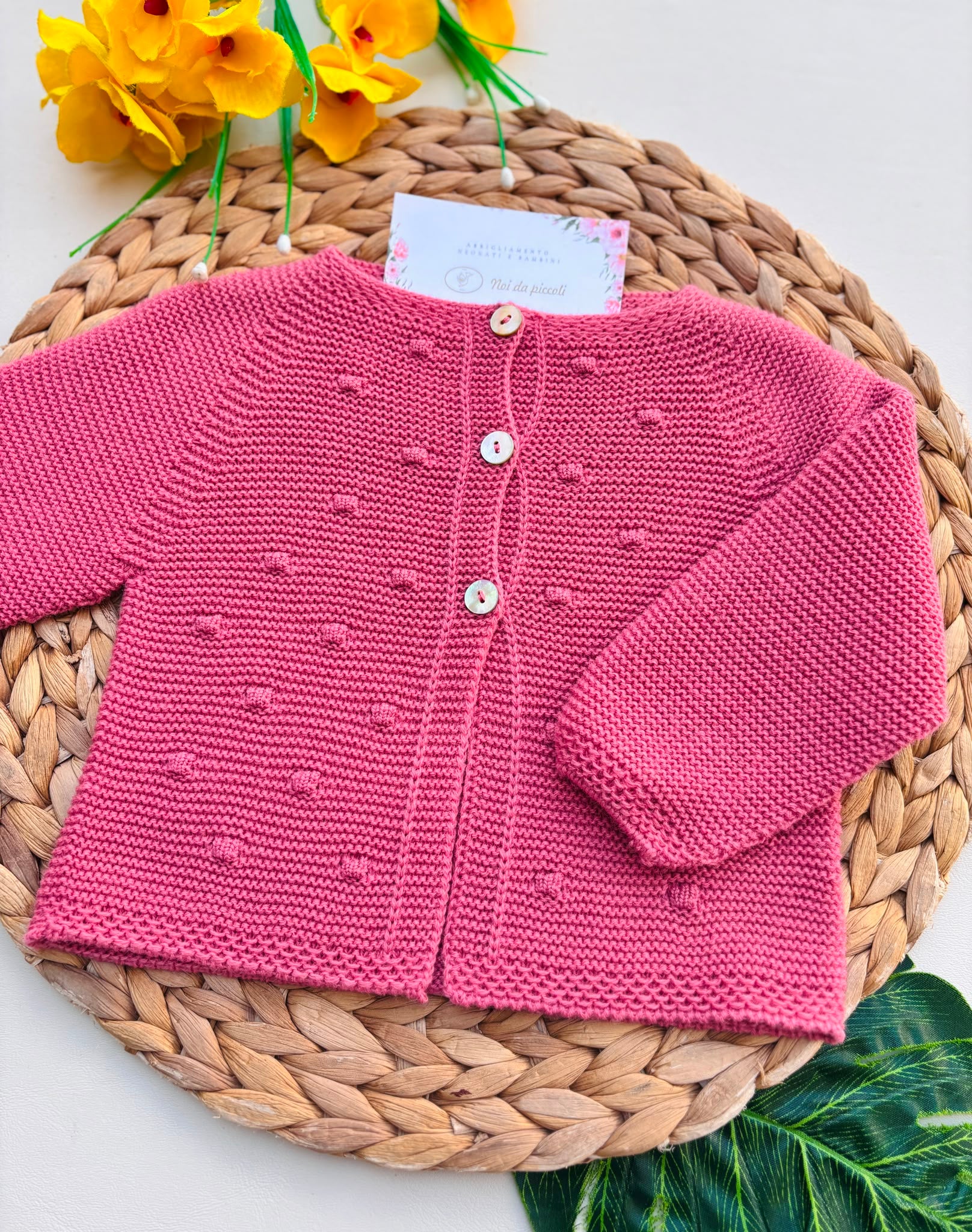 GOLFINO FILATO CALDO ROSA
