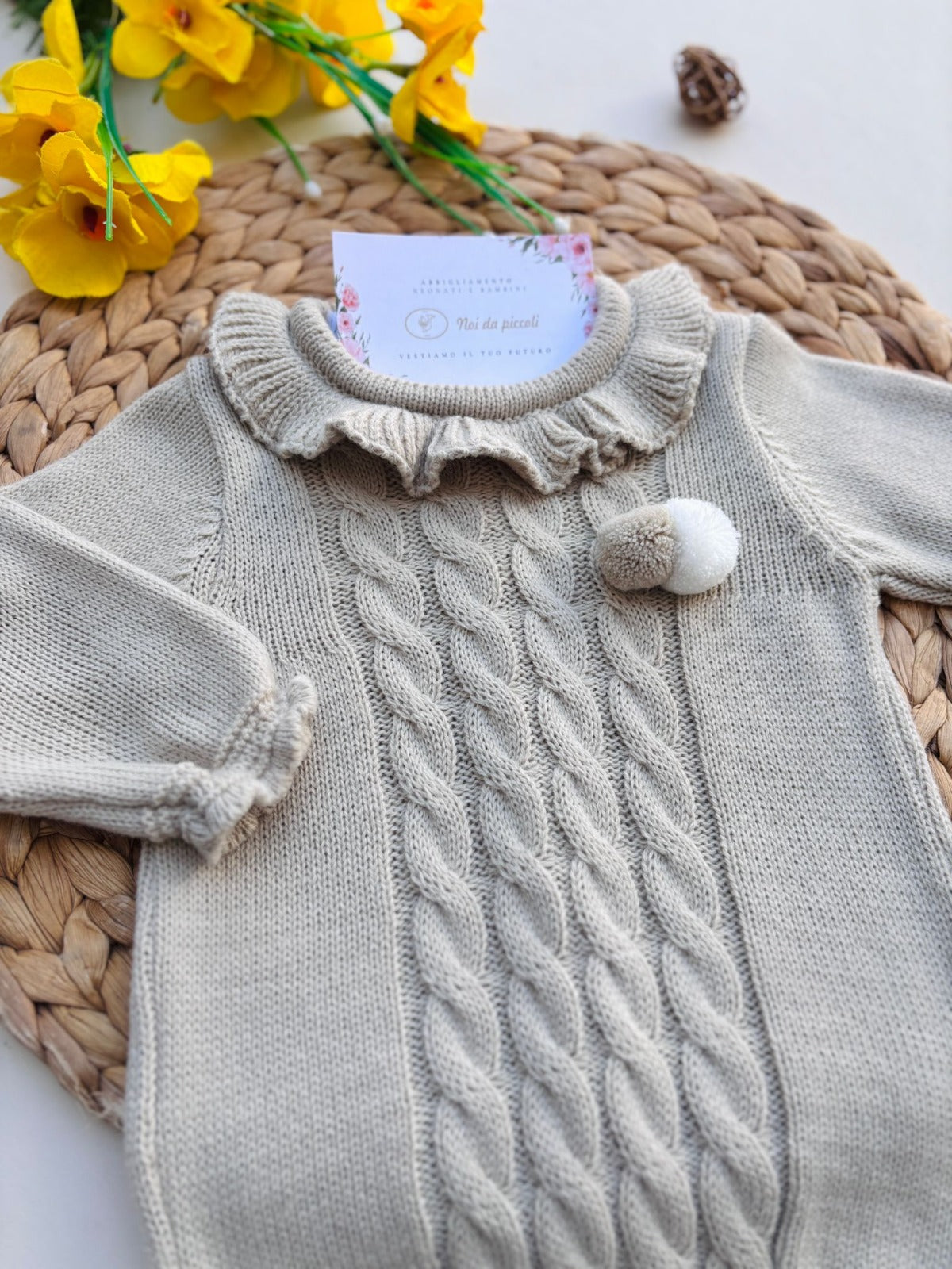 PAGLIACCETTO FILATO CALDO BEIGE