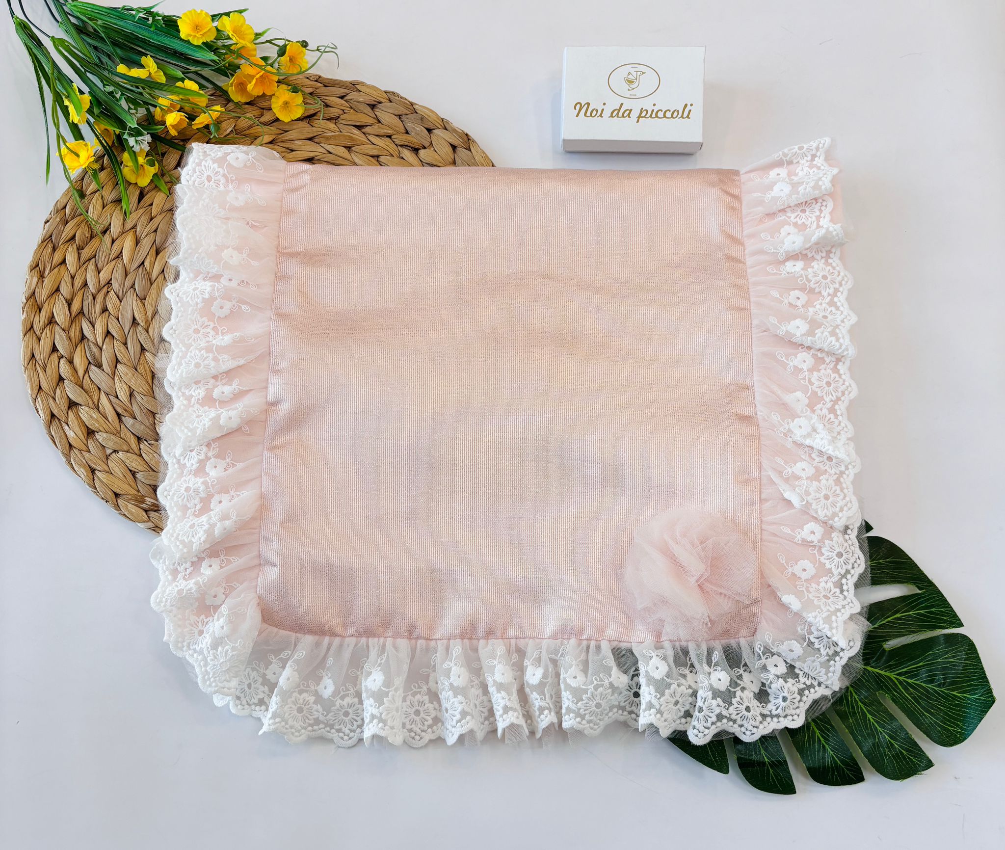 COPERTINA COTONE CALDO ROSA