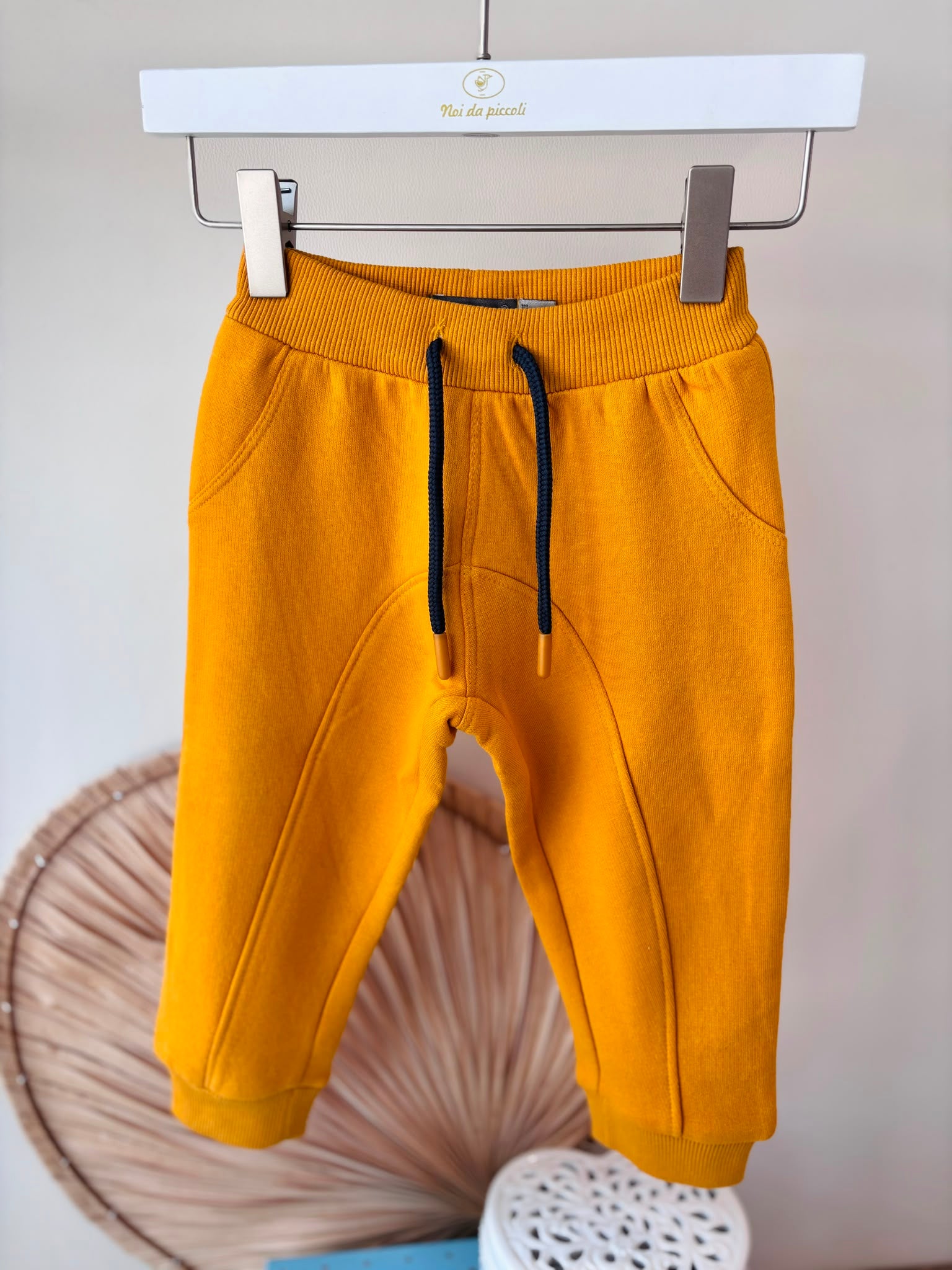 COMPLETO "SO GOOD" IN COTONE CALDO BLU