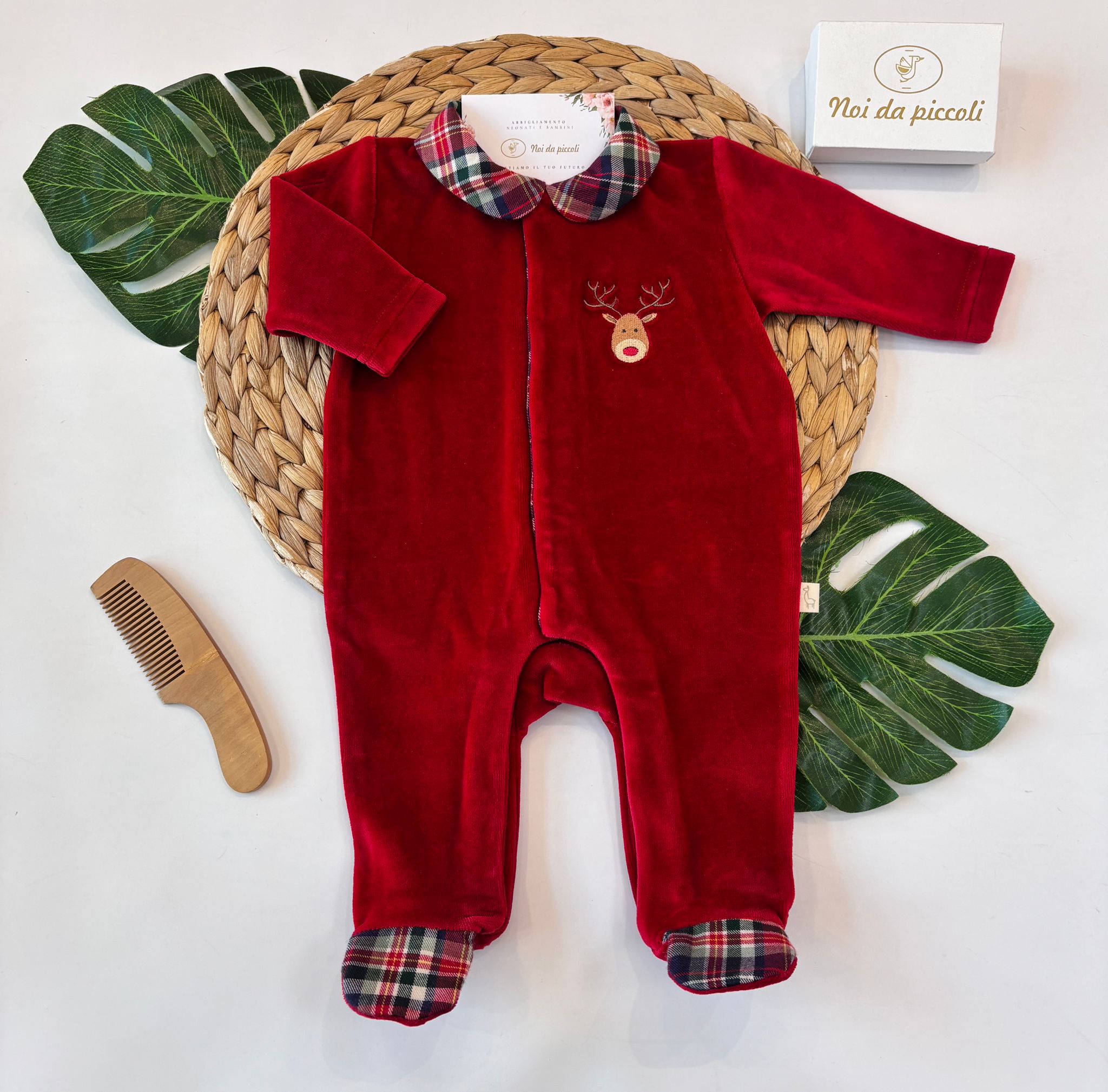 TUTINA IN CINIGLIA ROSSO RUDOLF