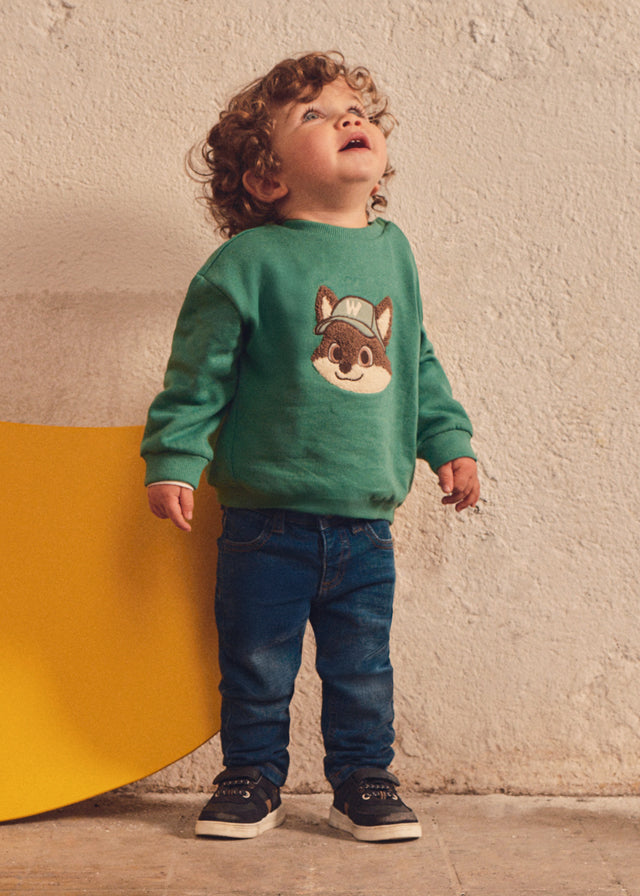 PANTALONE IN DENIM SCURO JEANS