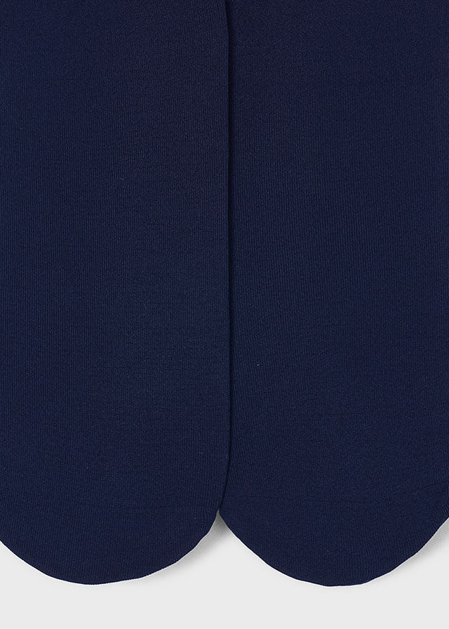 COLLANT IN FILATO CALDO BLU MARINO
