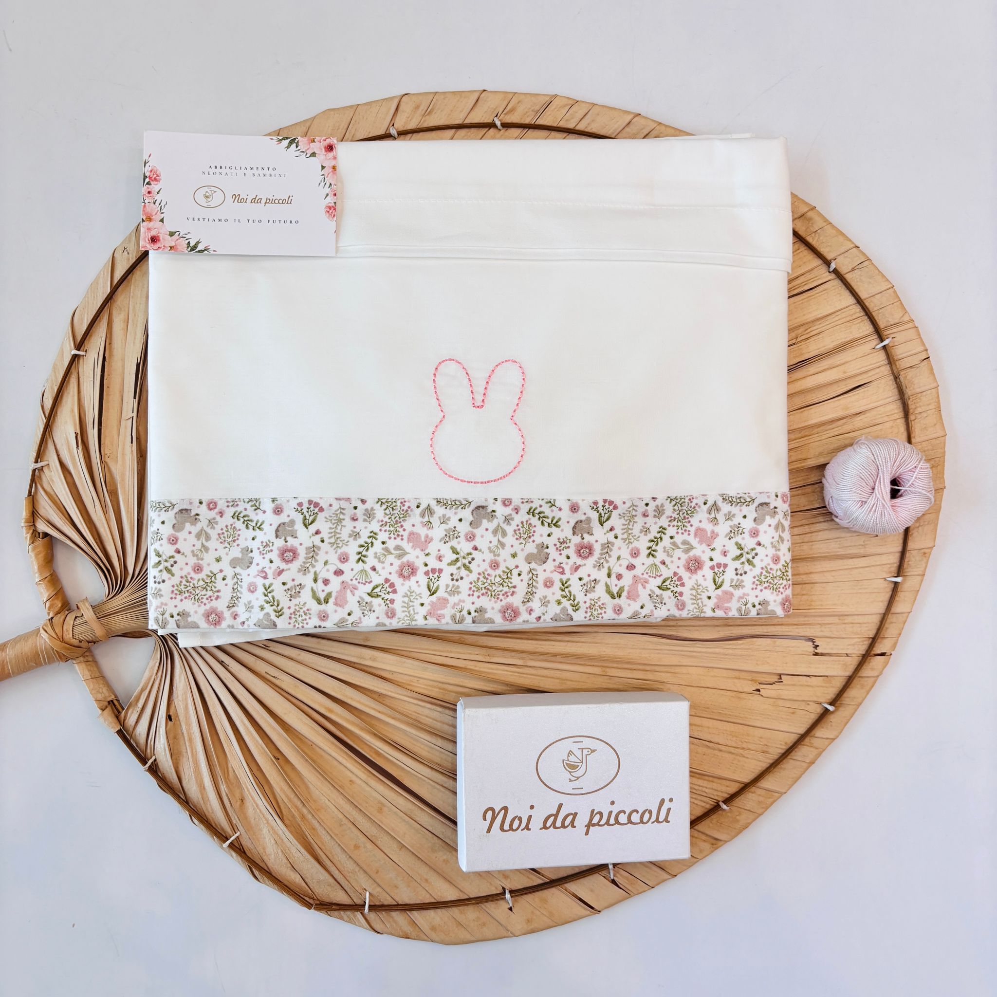 SET LENZUOLA 100 % COTONE LOLA BIANCO