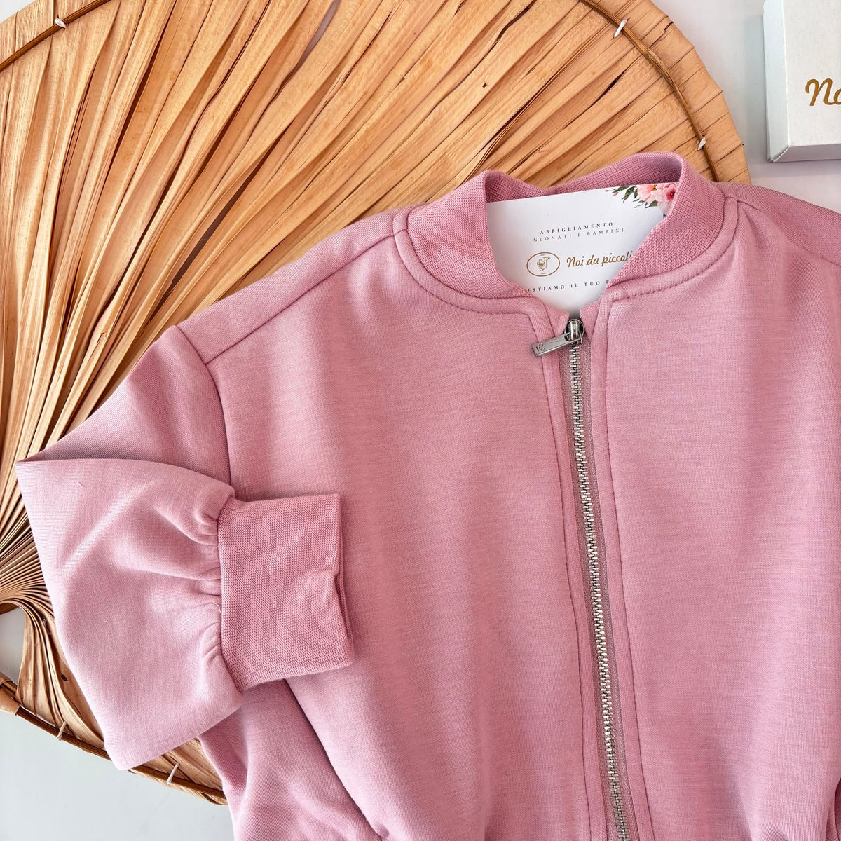 felpa IN COTONE CALDO ROSA