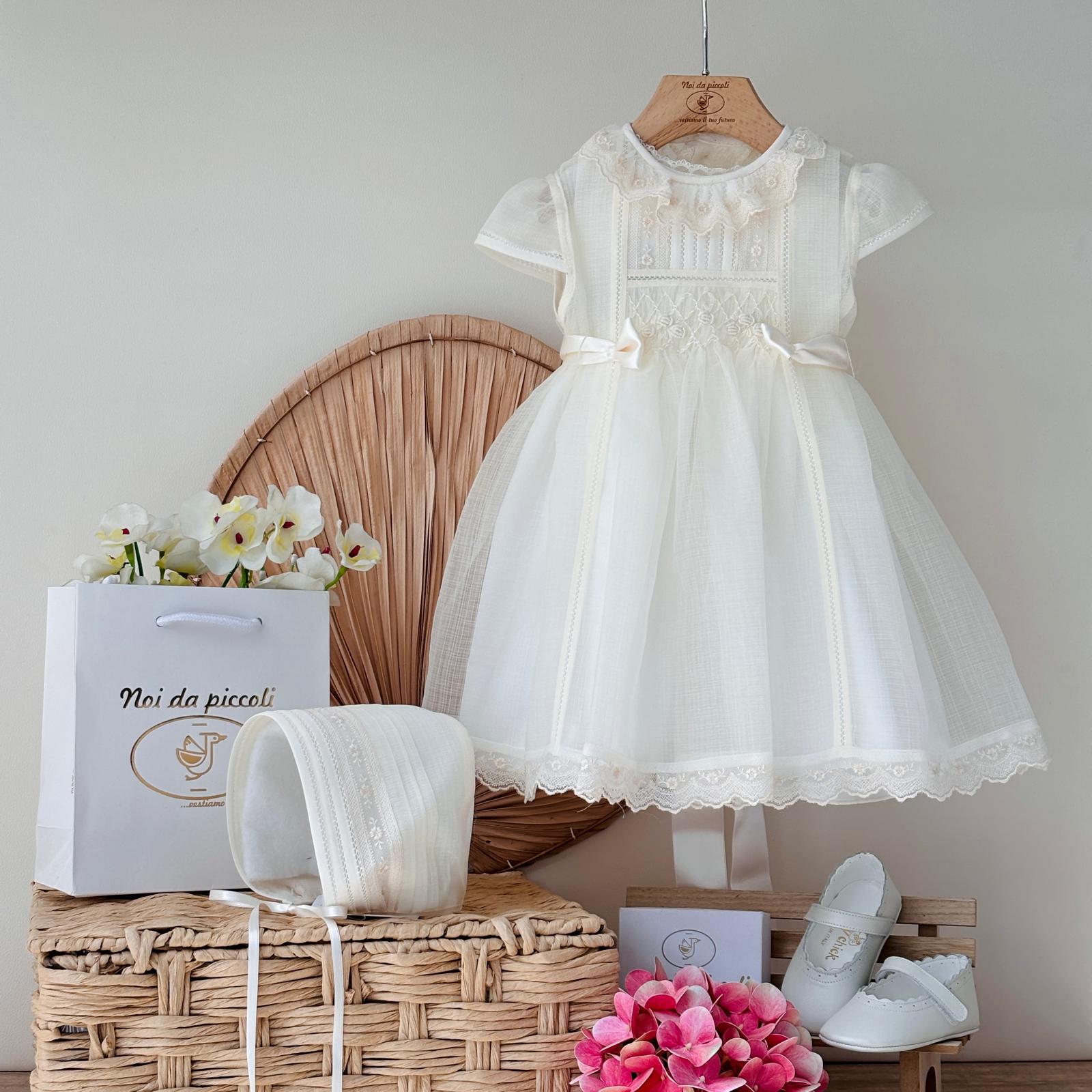 ABITINO CERIMONIALE AMBRA AVORIO - Noi da piccoli