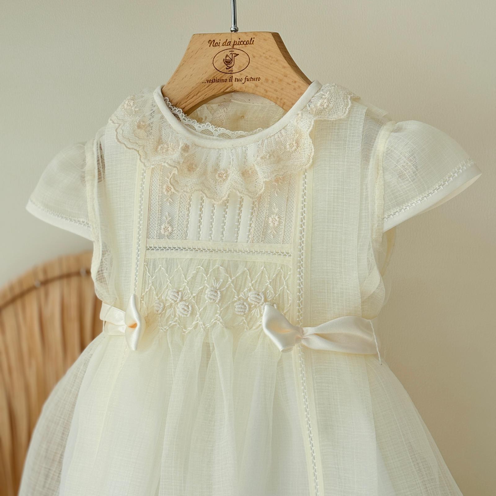 ABITINO CERIMONIALE AMBRA AVORIO - Noi da piccoli