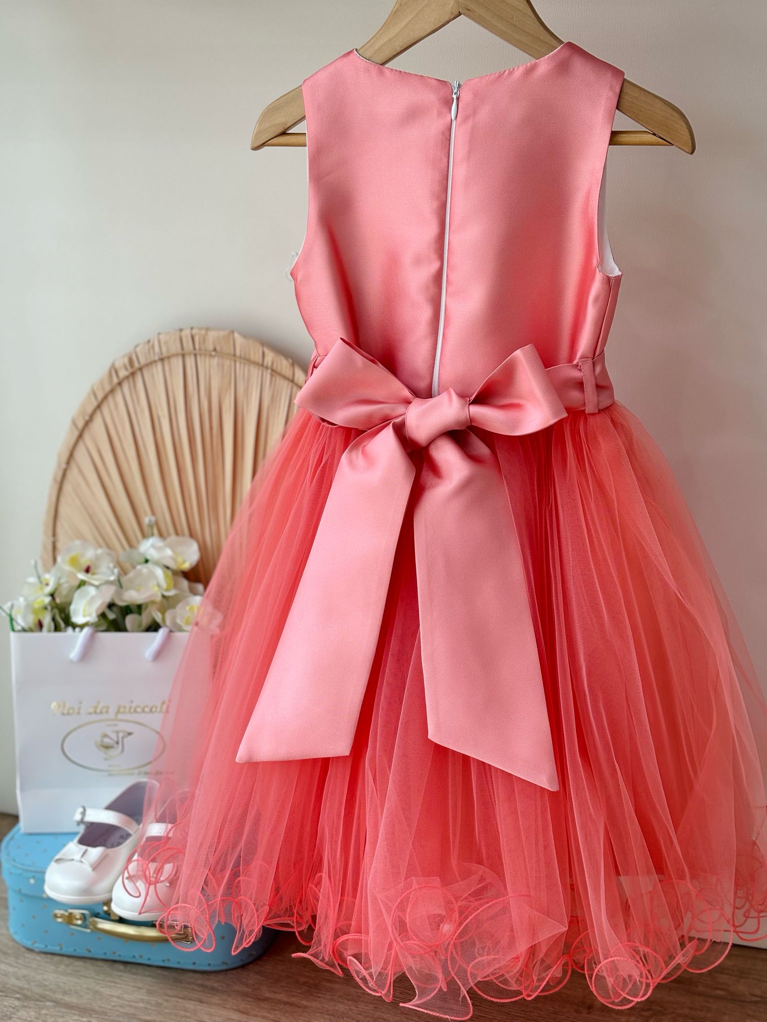 ABITINO CERIMONIALE ARANCIO - Noi da piccoli