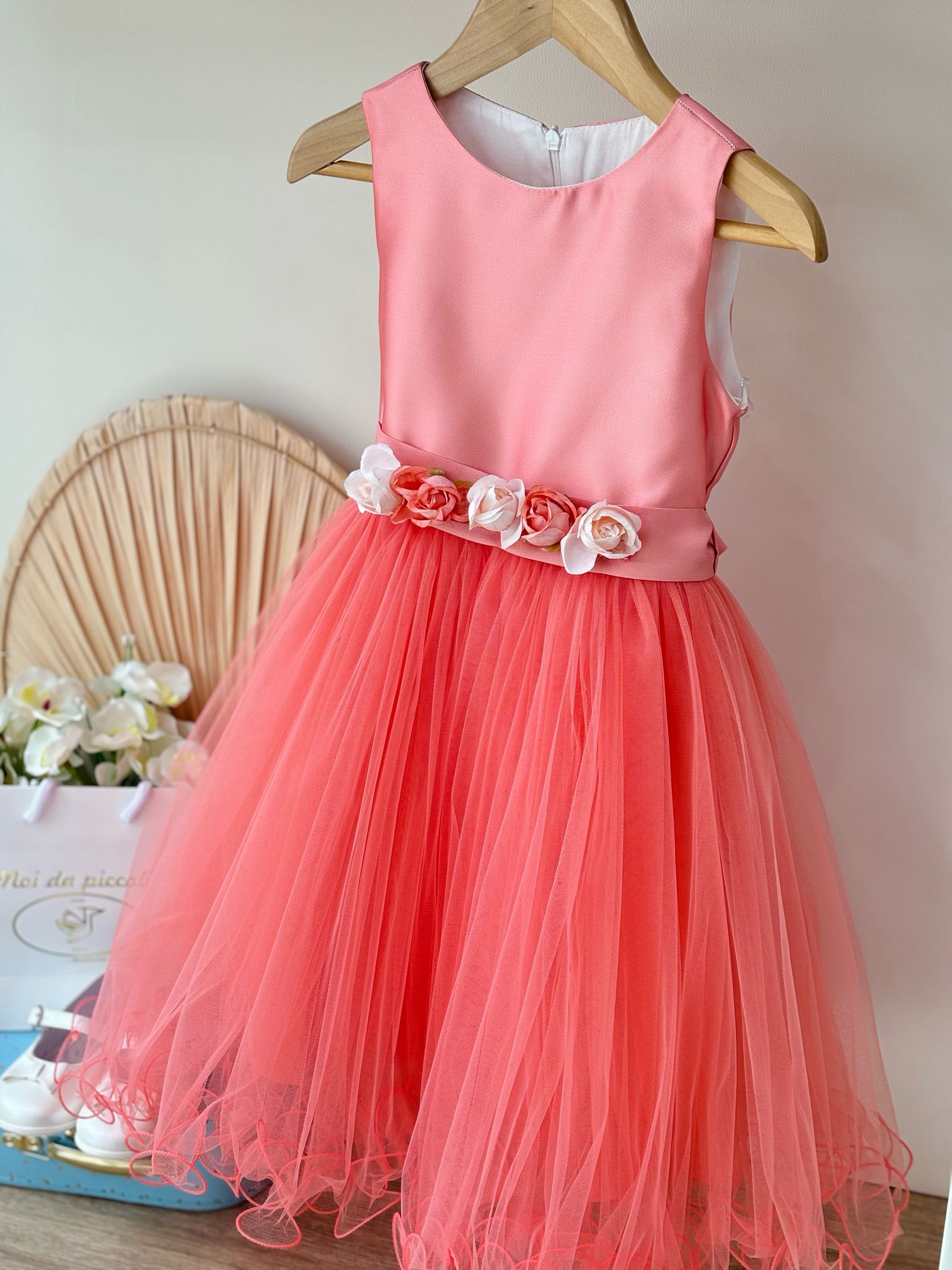 ABITINO CERIMONIALE ARANCIO - Noi da piccoli