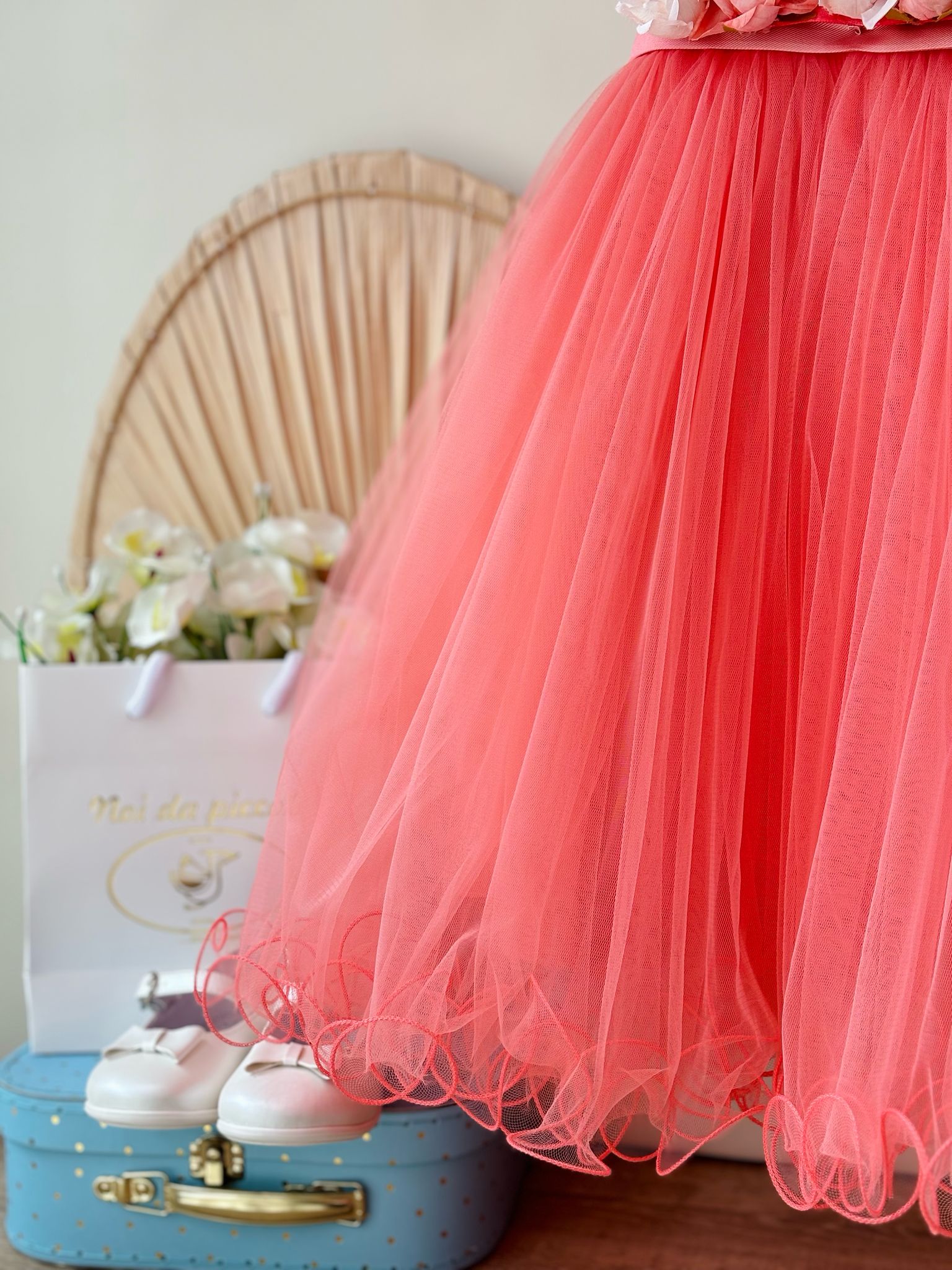 ABITINO CERIMONIALE ARANCIO - Noi da piccoli