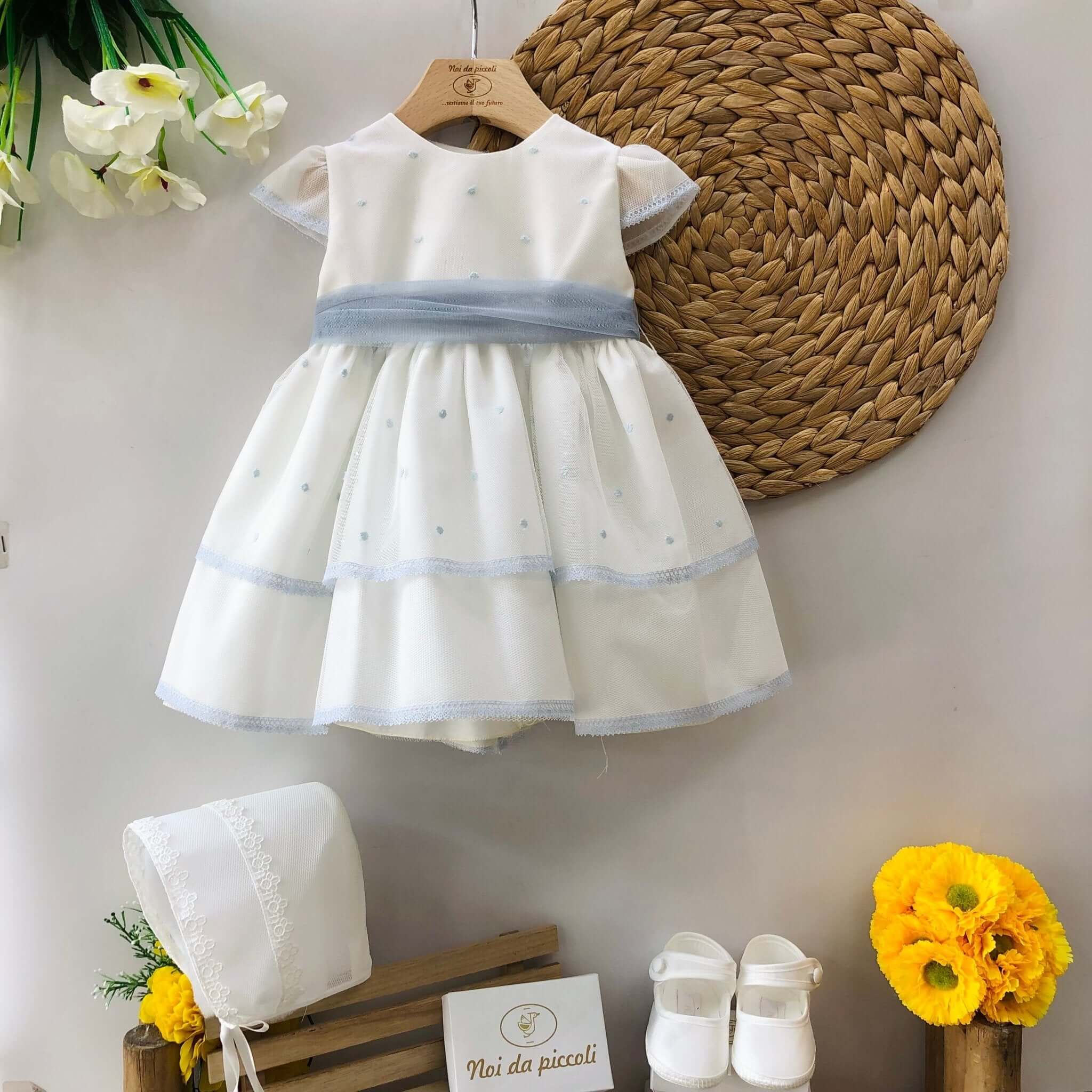 ABITINO CERIMONIALE ASTRA BIANCO E POLVERE - Noi da piccoli