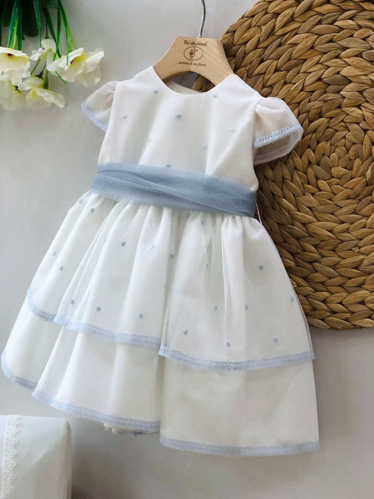 ABITINO CERIMONIALE ASTRA BIANCO E POLVERE - Noi da piccoli