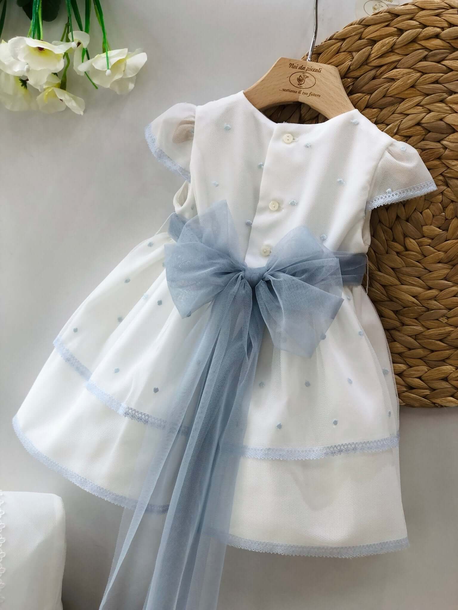 ABITINO CERIMONIALE ASTRA BIANCO E POLVERE - Noi da piccoli