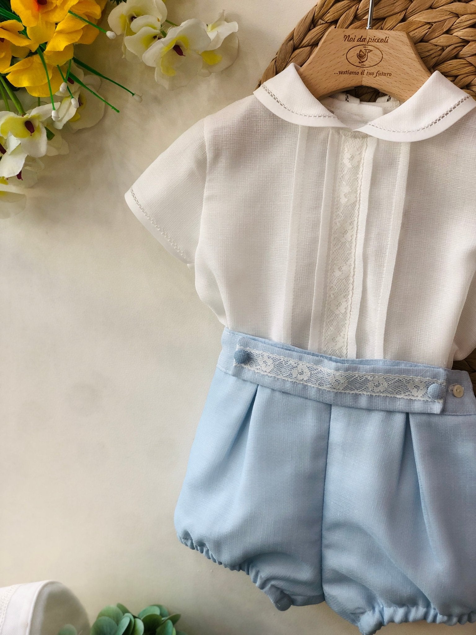 ABITINO CERIMONIALE AZUL BLANCO - Noi da piccoli