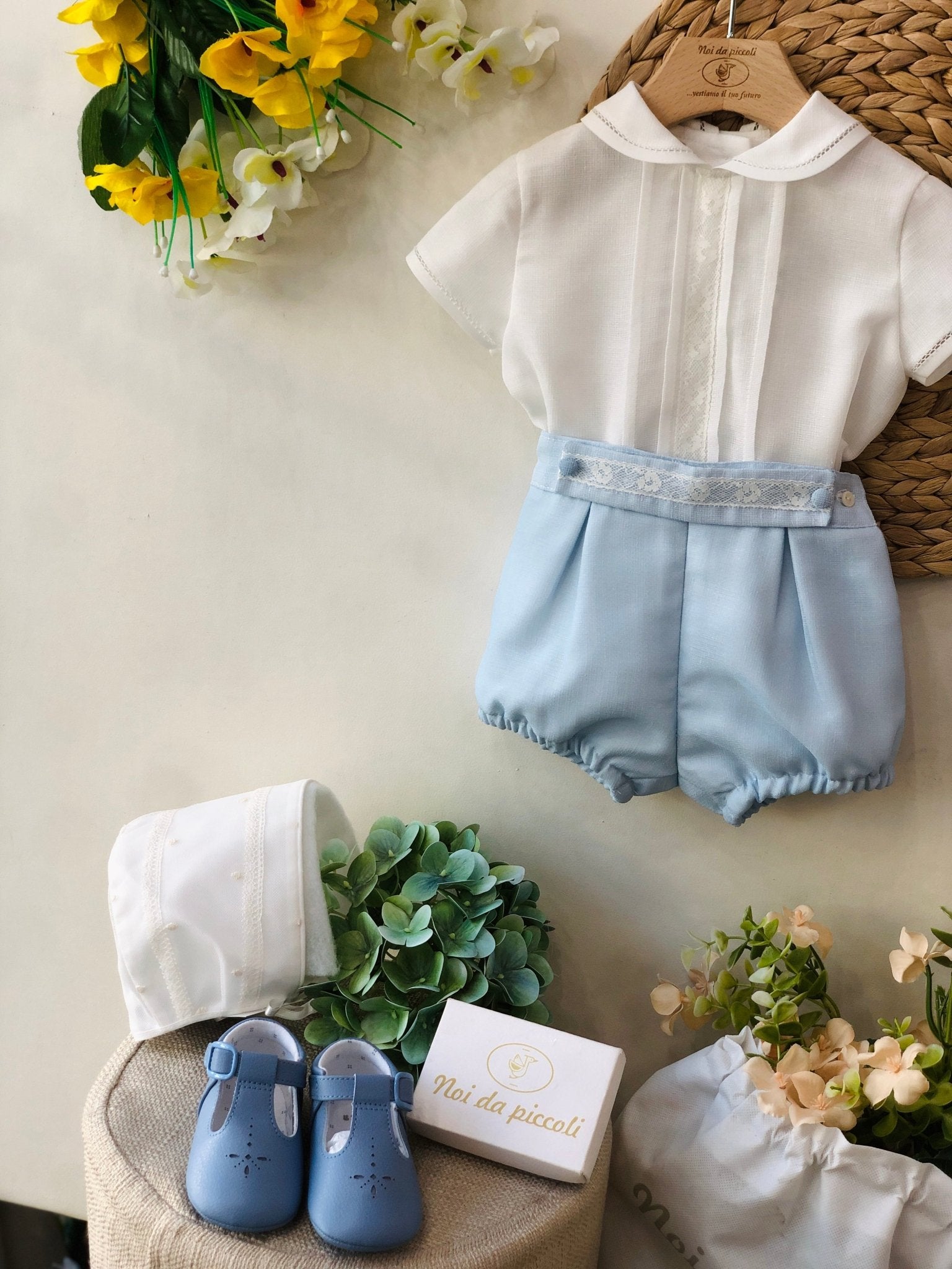 ABITINO CERIMONIALE AZUL BLANCO - Noi da piccoli