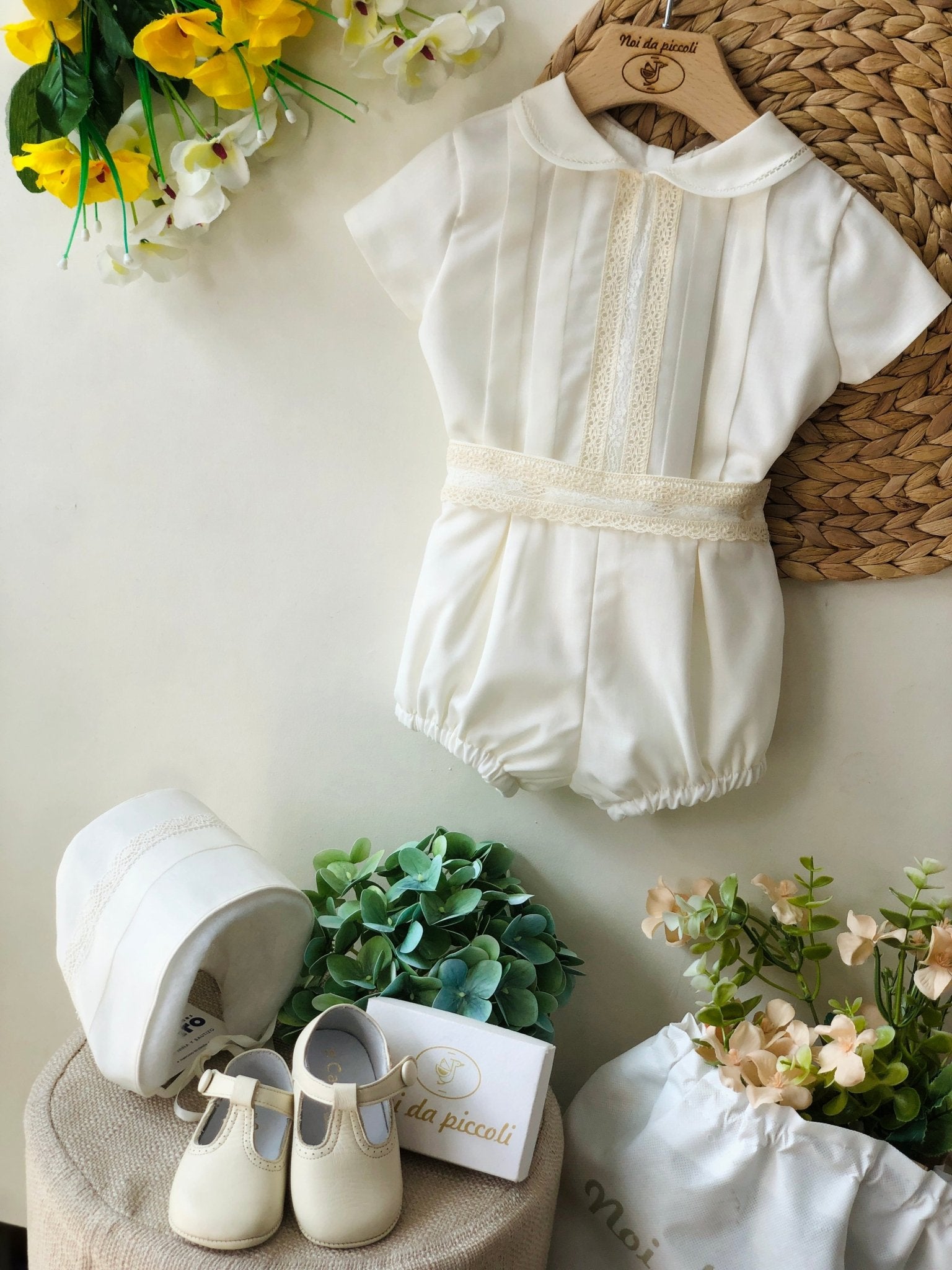 ABITINO CERIMONIALE BATISTA BEIGE - Noi da piccoli