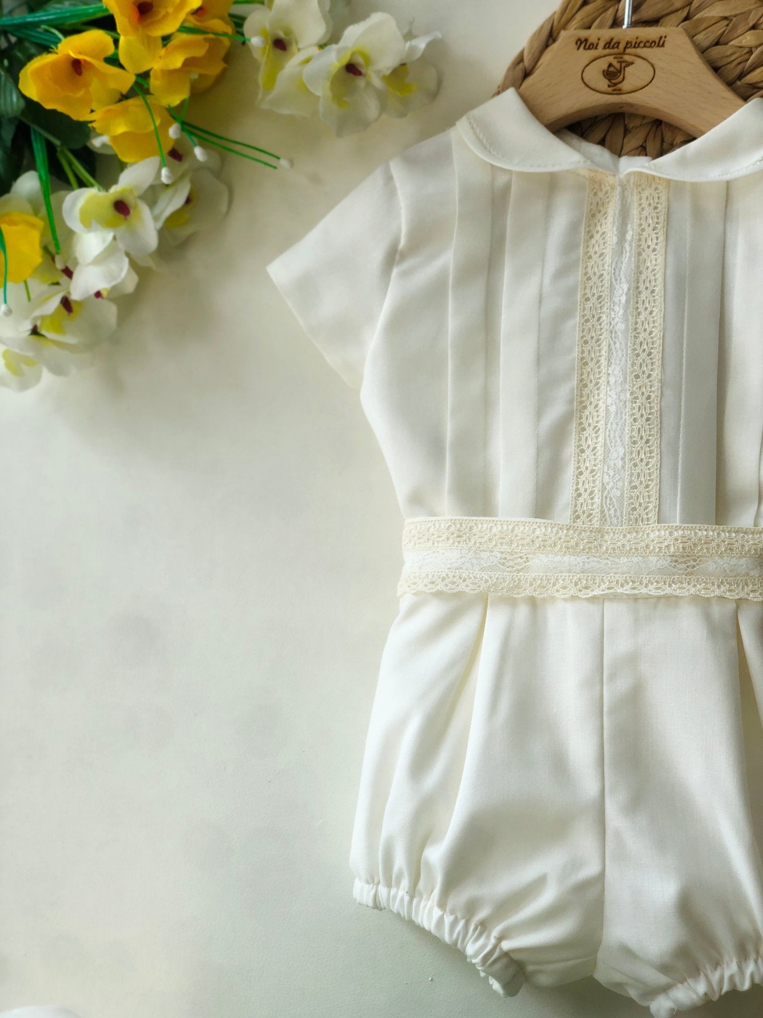 ABITINO CERIMONIALE BATISTA BEIGE - Noi da piccoli