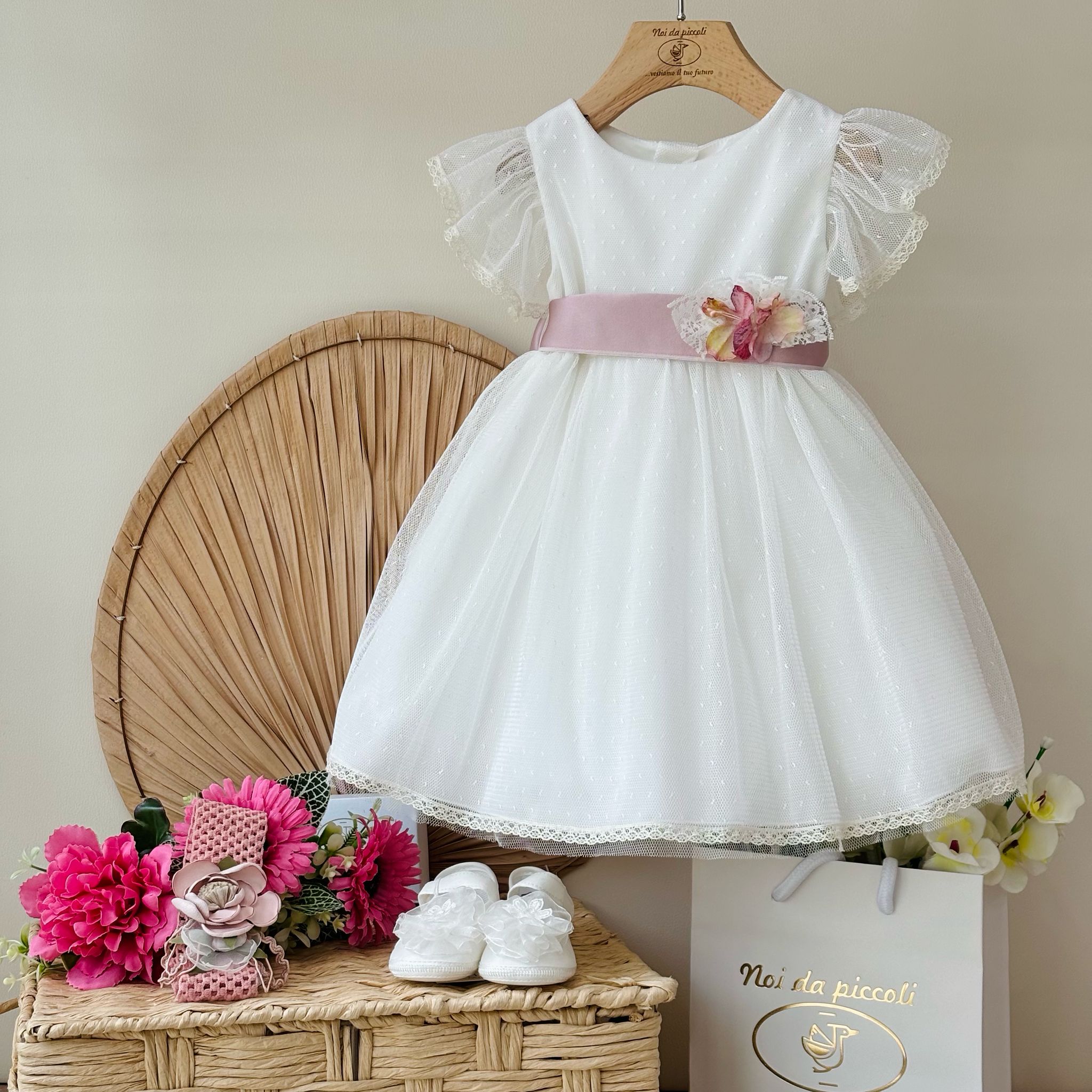 ABITINO CERIMONIALE Bianco - Noi da piccoli