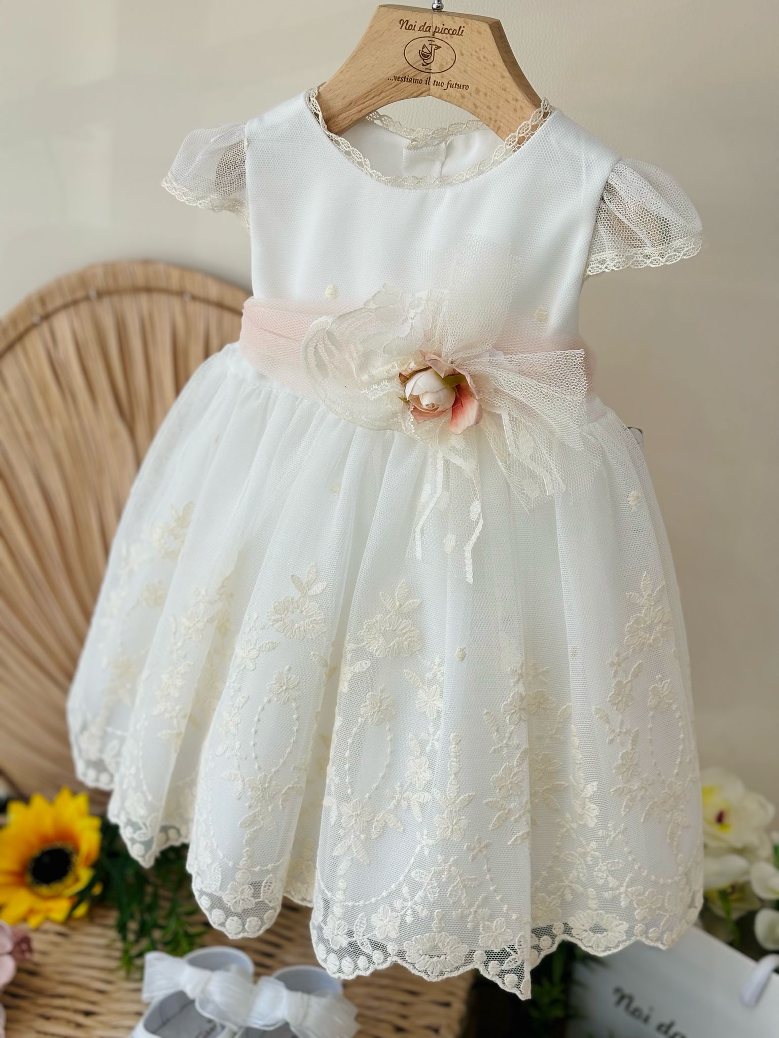 ABITINO CERIMONIALE Bianco - Noi da piccoli