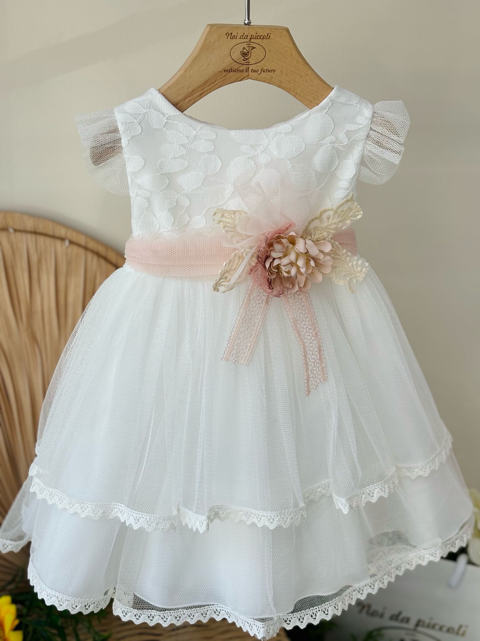 ABITINO CERIMONIALE Bianco - Noi da piccoli