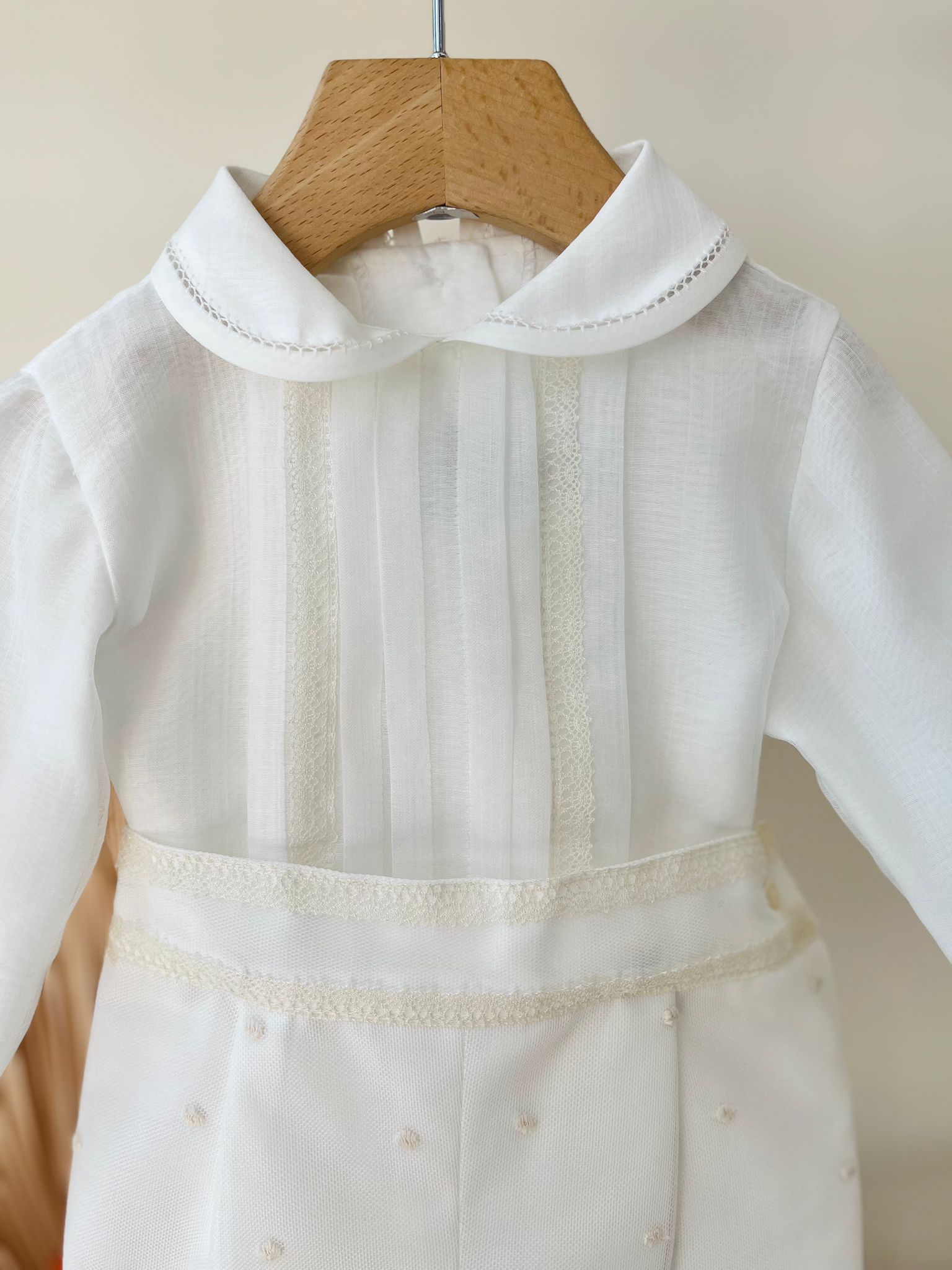 ABITINO CERIMONIALE BIANCO BEIGE PERGAMENA - Noi da piccoli