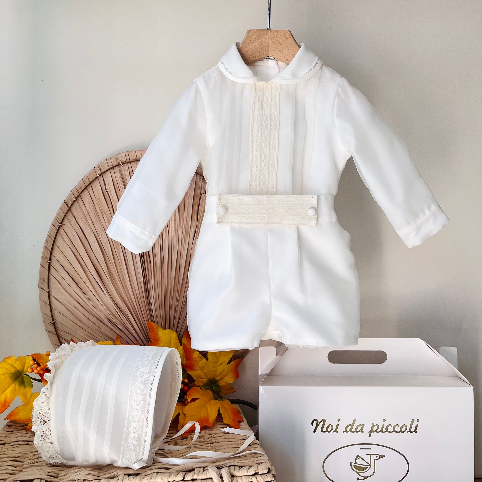 ABITINO CERIMONIALE BIANCO BEIGE ZENO - Noi da piccoli