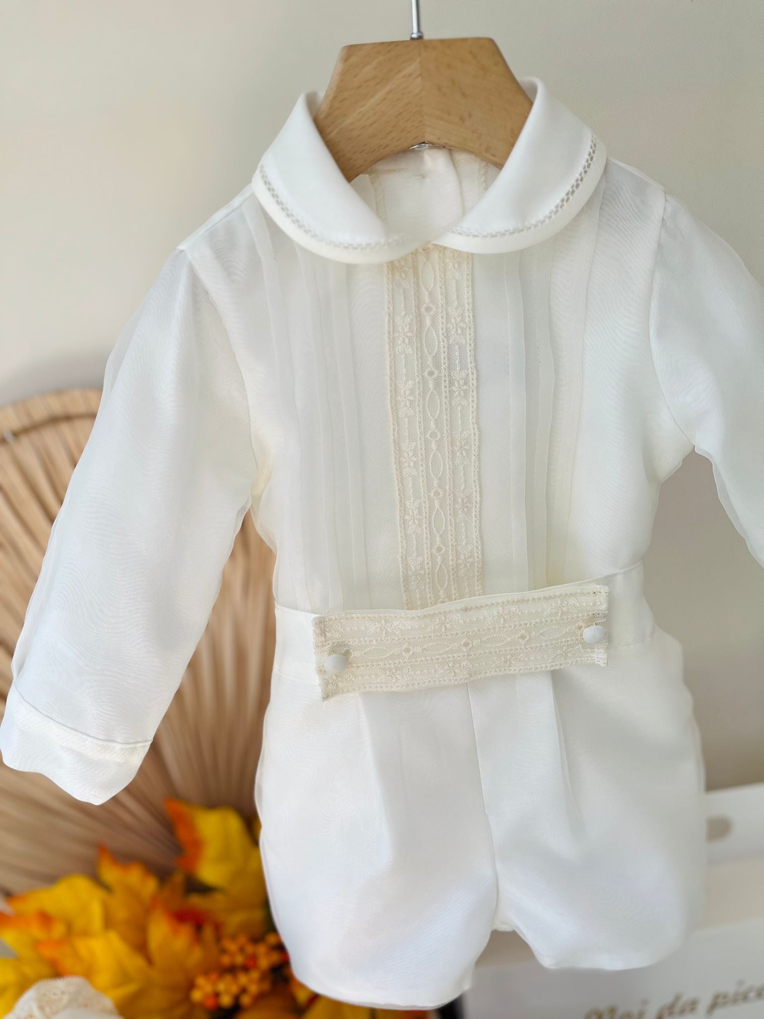 ABITINO CERIMONIALE BIANCO BEIGE ZENO - Noi da piccoli