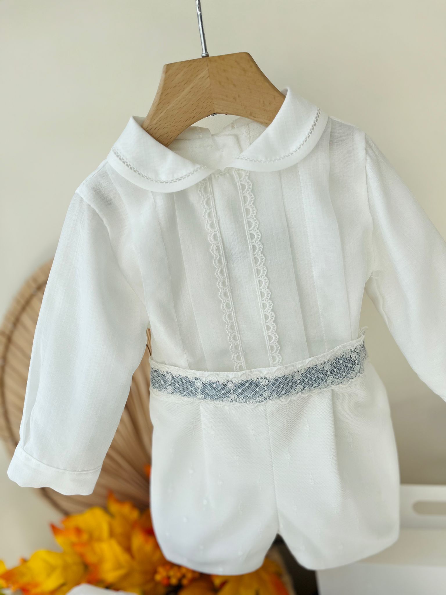 ABITINO CERIMONIALE BIANCO E CIELO ALYA - Noi da piccoli