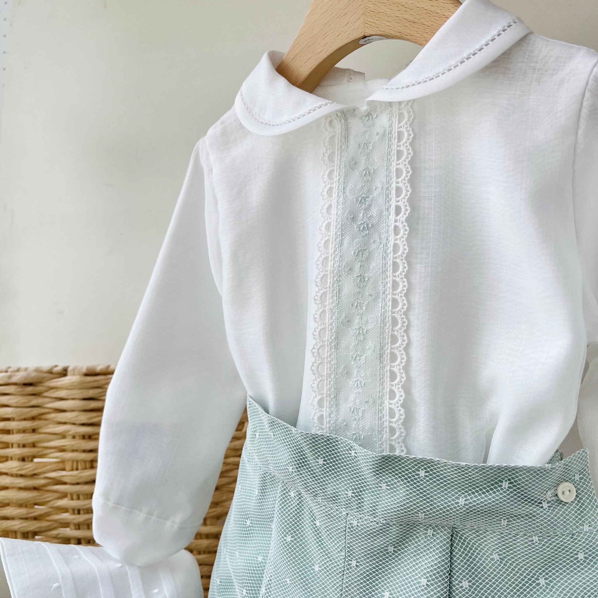 ABITINO CERIMONIALE BIANCO E SALVIA BENJIAMIN - Noi da piccoli