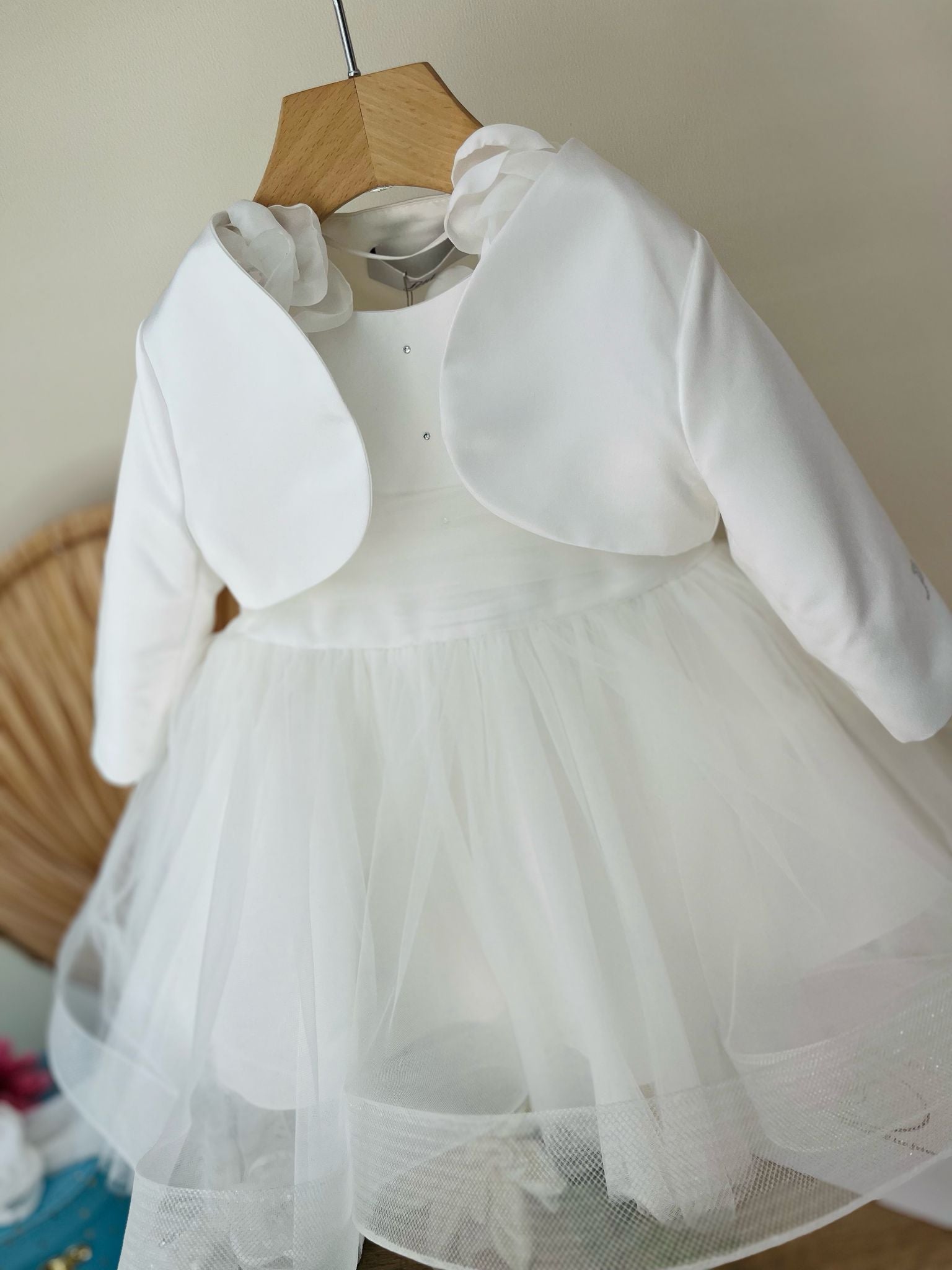 ABITINO CERIMONIALE CON BOLERINO CHANTAL - Noi da piccoli