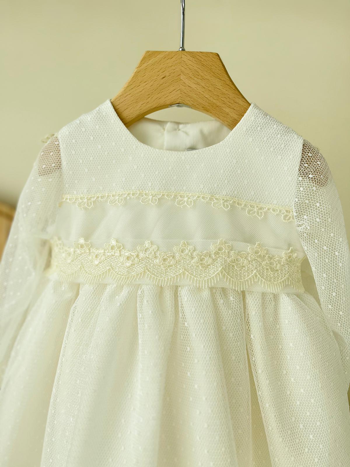 ABITINO CERIMONIALE EDA Avorio - Noi da piccoli