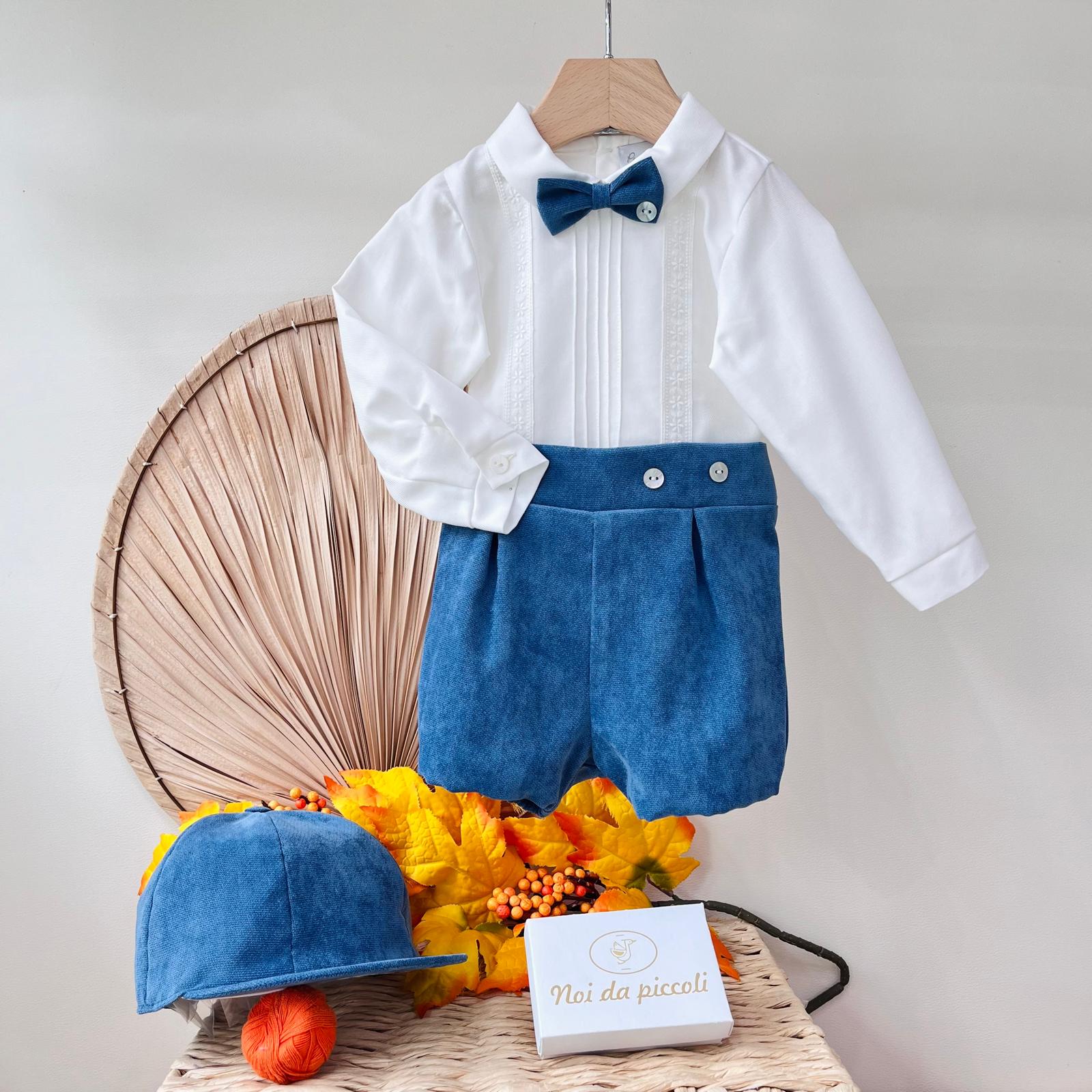 ABITINO CERIMONIALE GASPARRE BLU - Noi da piccoli