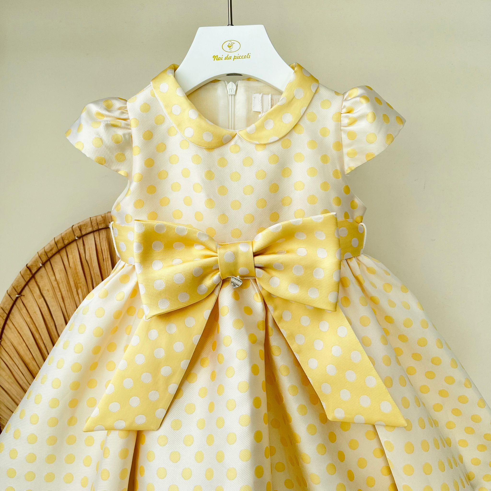 ABITINO CERIMONIALE GIALLO POIS - Noi da piccoli